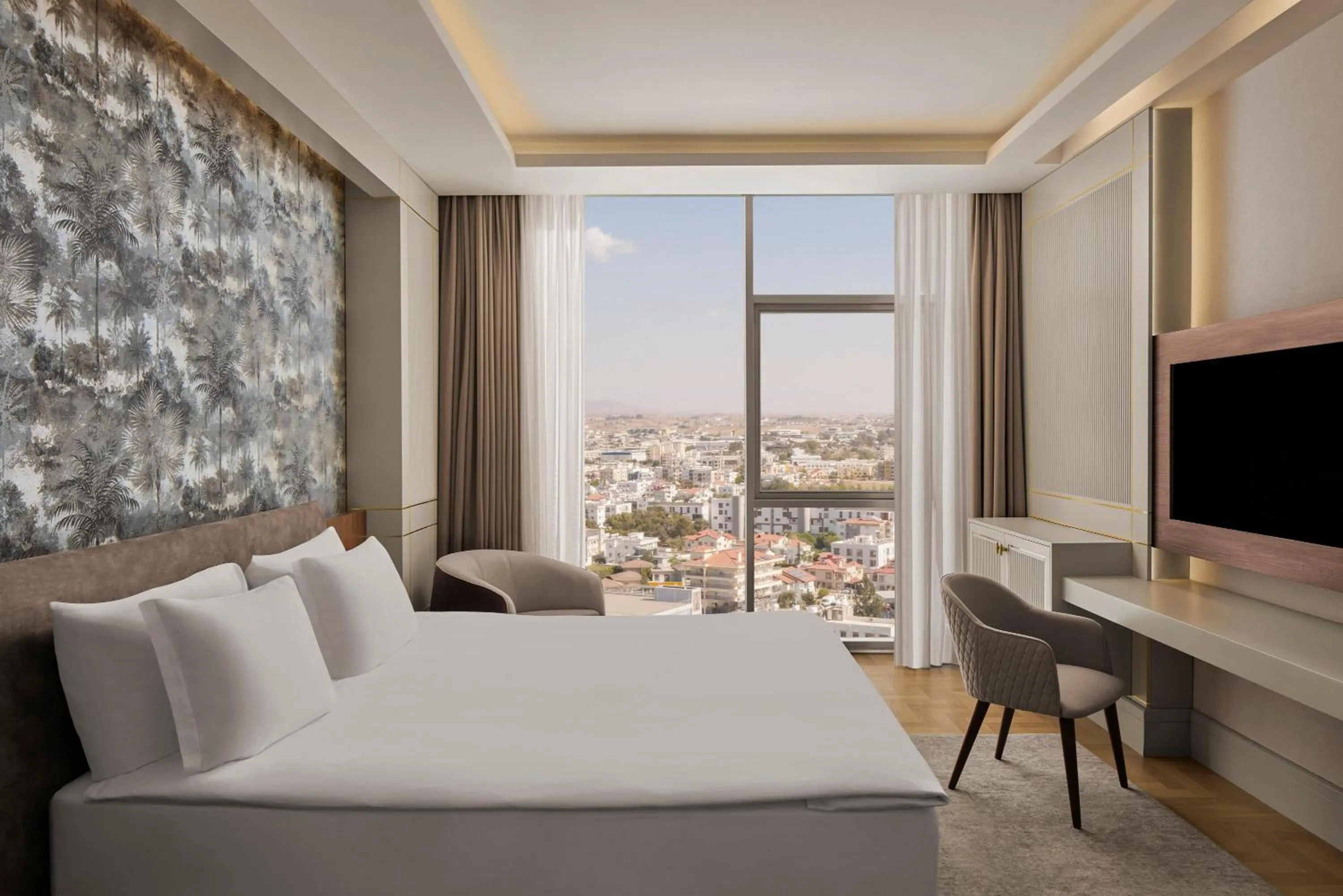 Shower, Bed in Concorde Tower Hotel & Casino