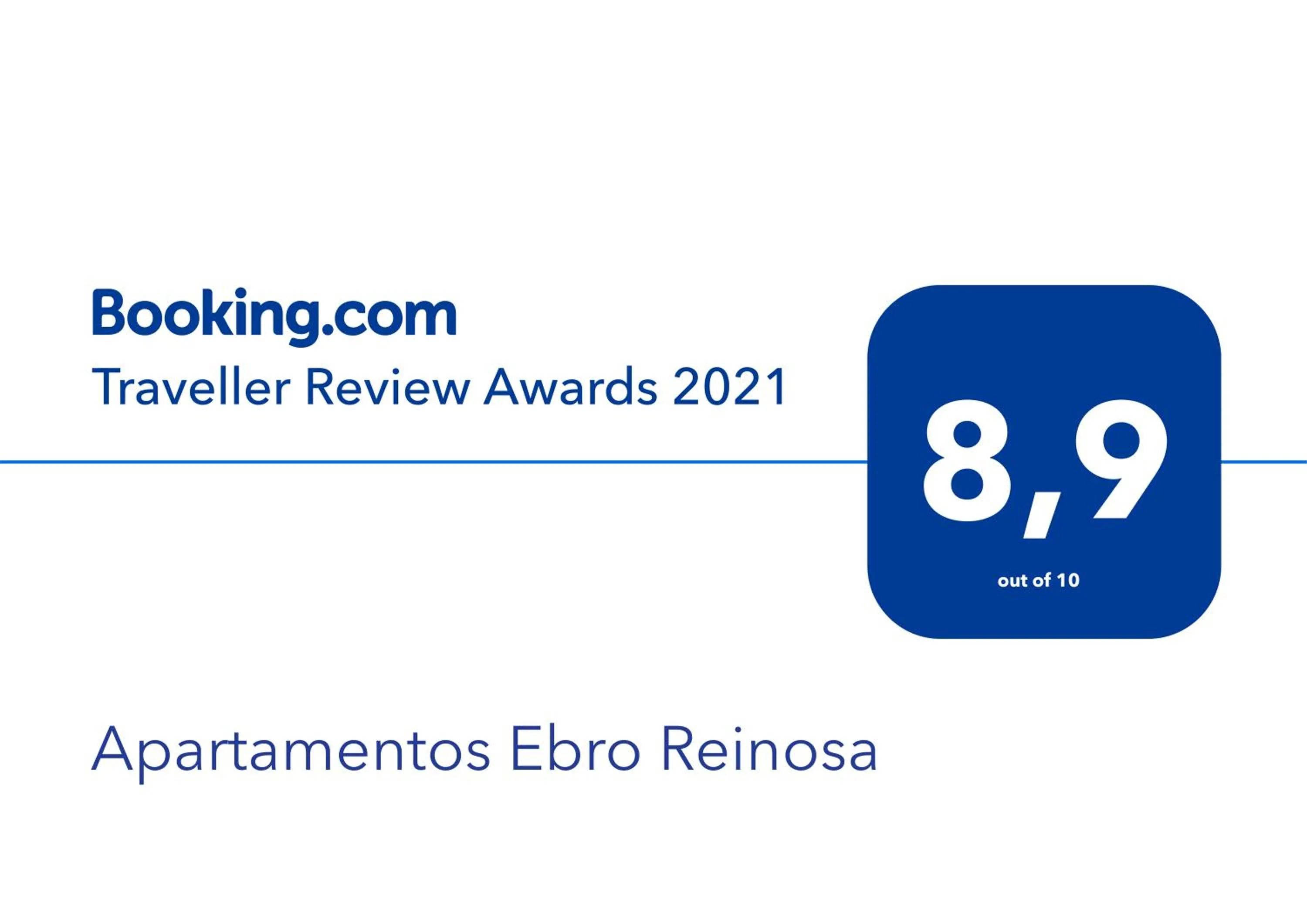 Certificate/Award in Apartamentos Ebro Reinosa