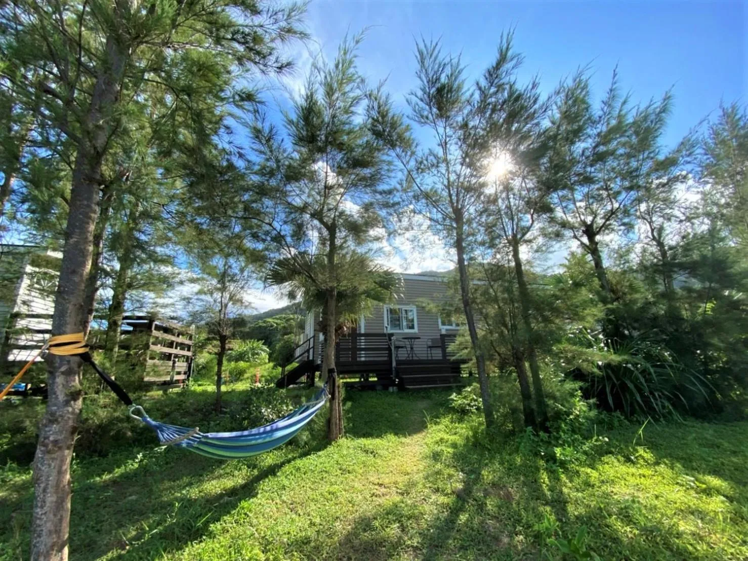 Garden in Le Grand Bleu