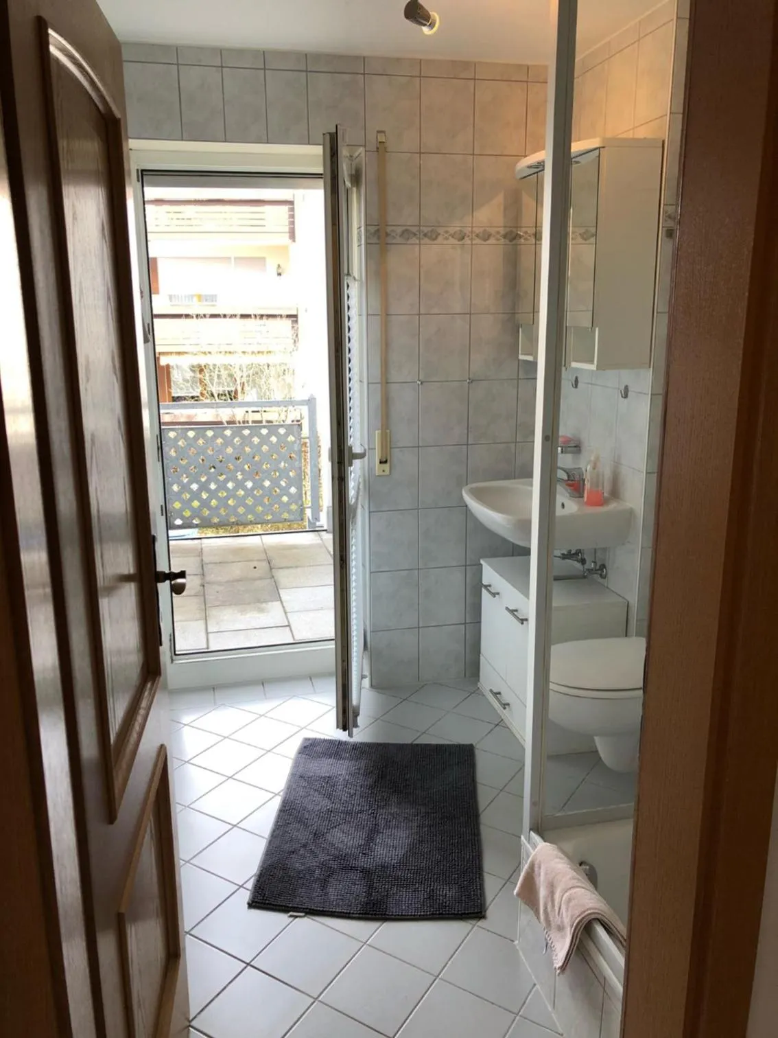 Bathroom in Landhaus Monika