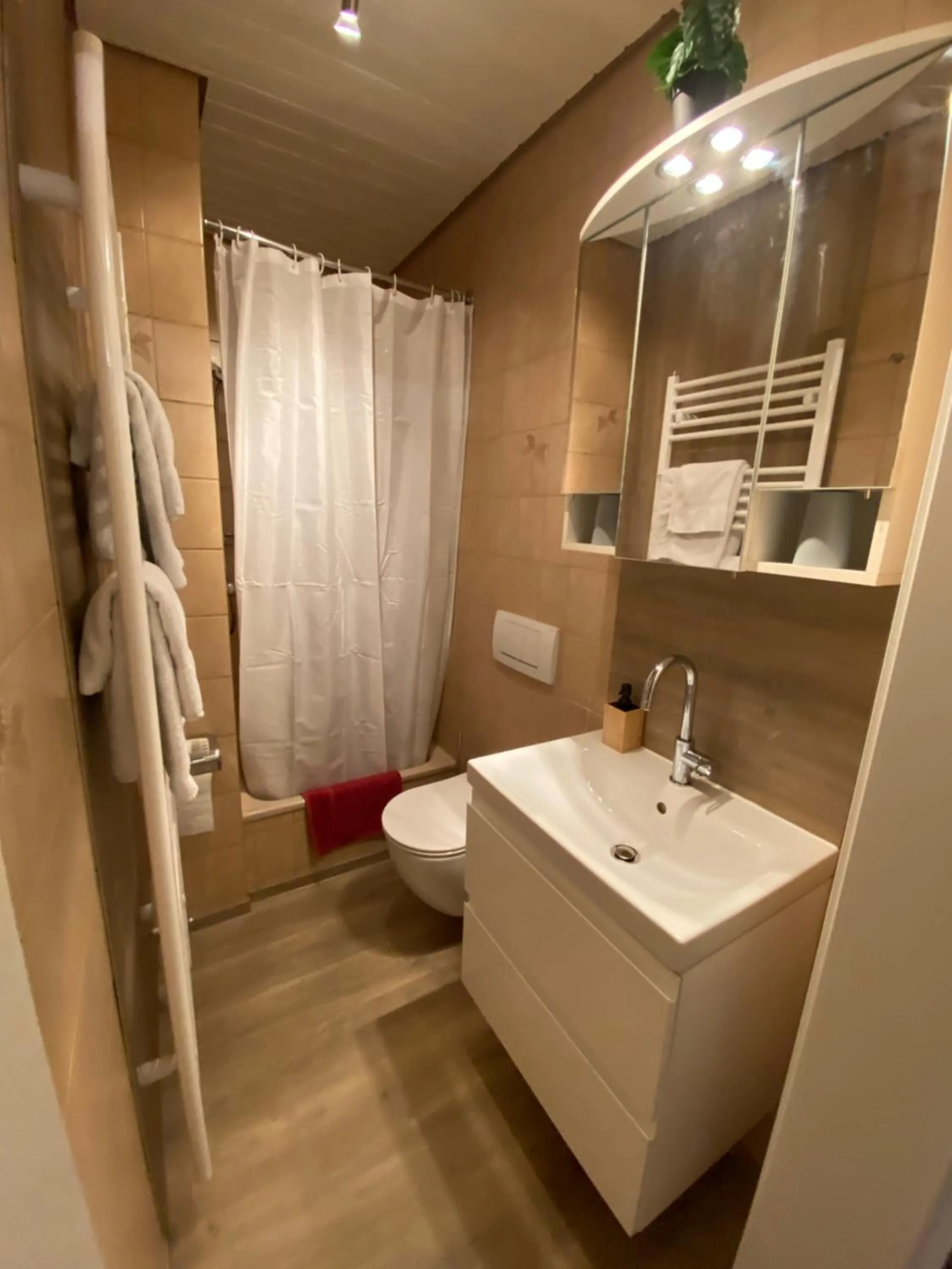 Bathroom in Landhaus Monika