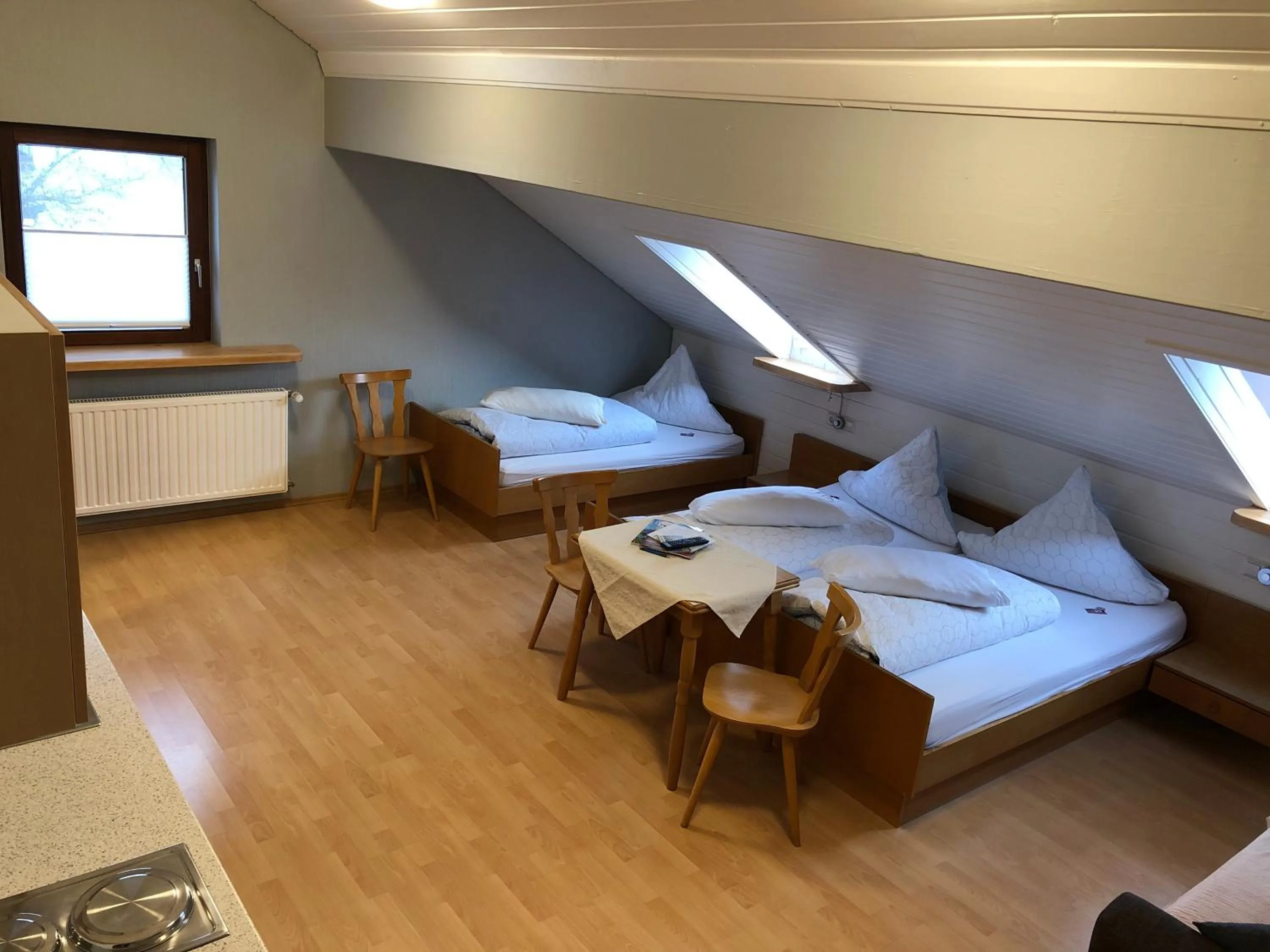 Photo of the whole room, Bed in Landhaus Monika