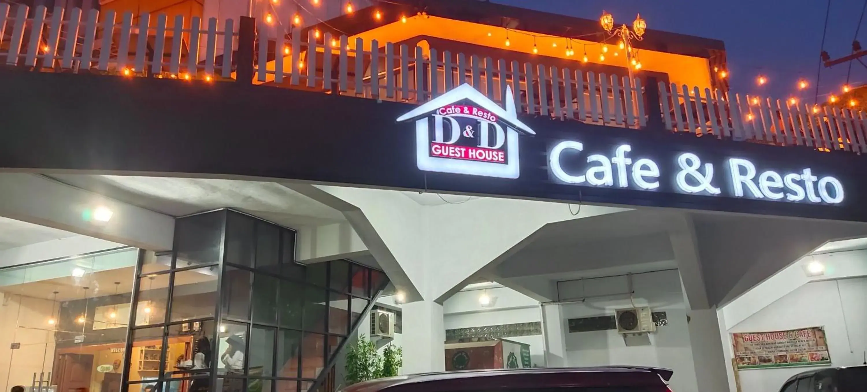 Property building in D&D Guest House & Cafe Syariah Property building in D&D Guest House & Cafe Syariah