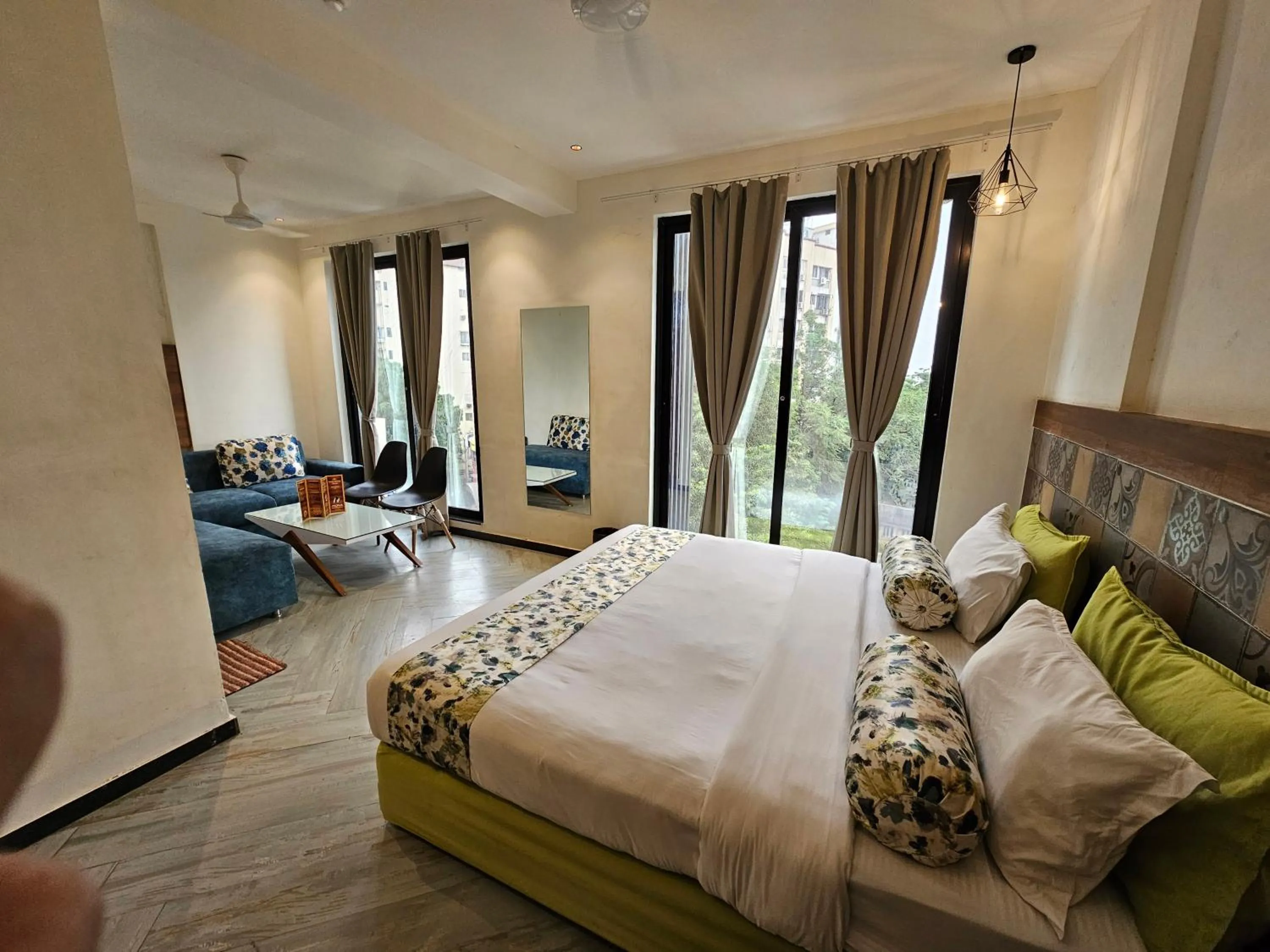 City view, Bed in Nova Park