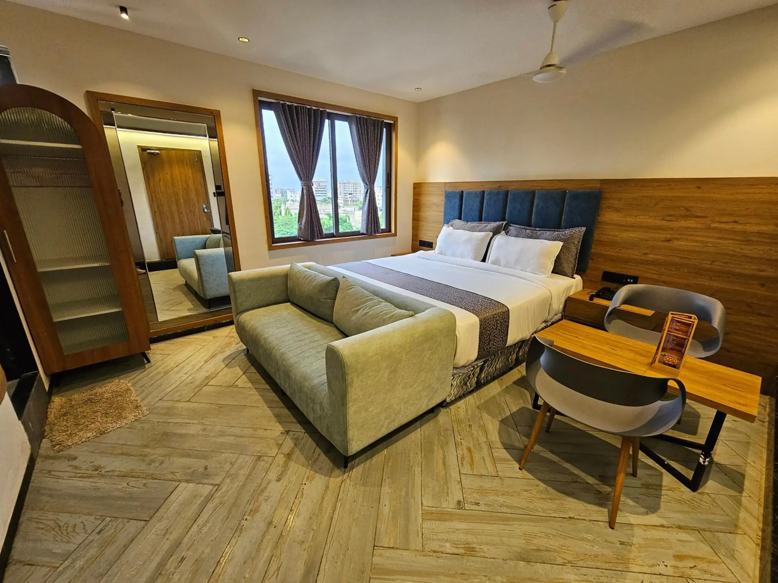 Seating area, Bed in Nova Park Seating area, Bed in Nova Park