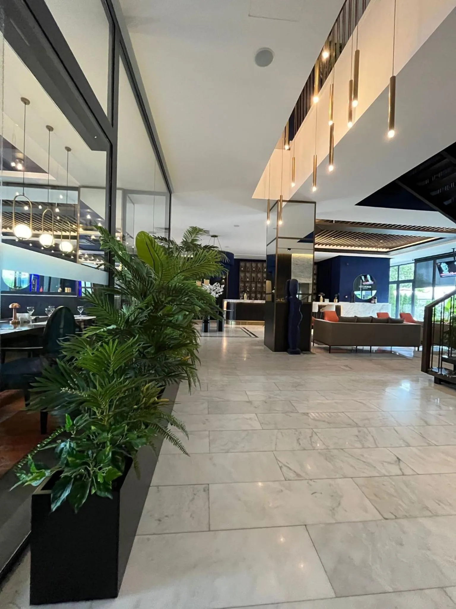 Lobby or reception in Hotel Bonvie