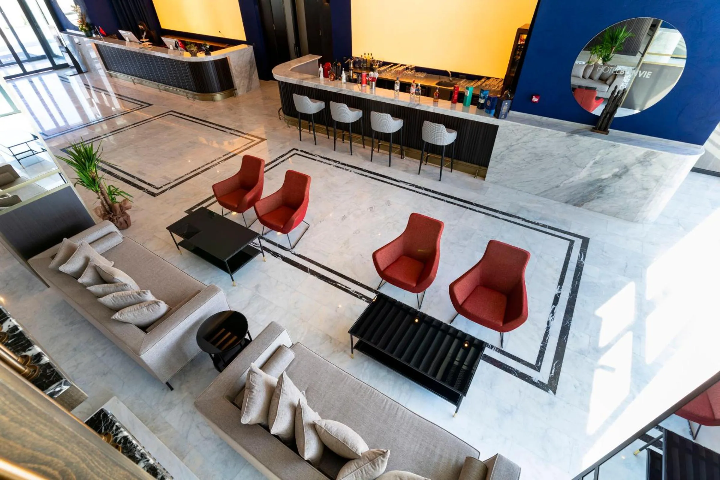 Lobby or reception in Hotel Bonvie