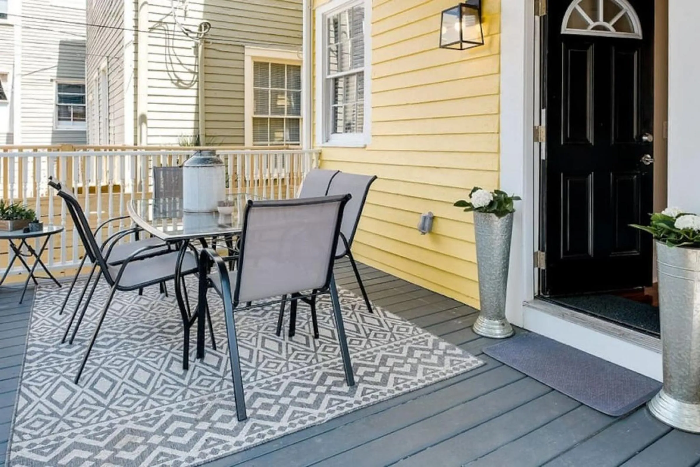 Patio in 111 Waldburg street Beautifully Renovated Historic 5 bedroom 5 bath