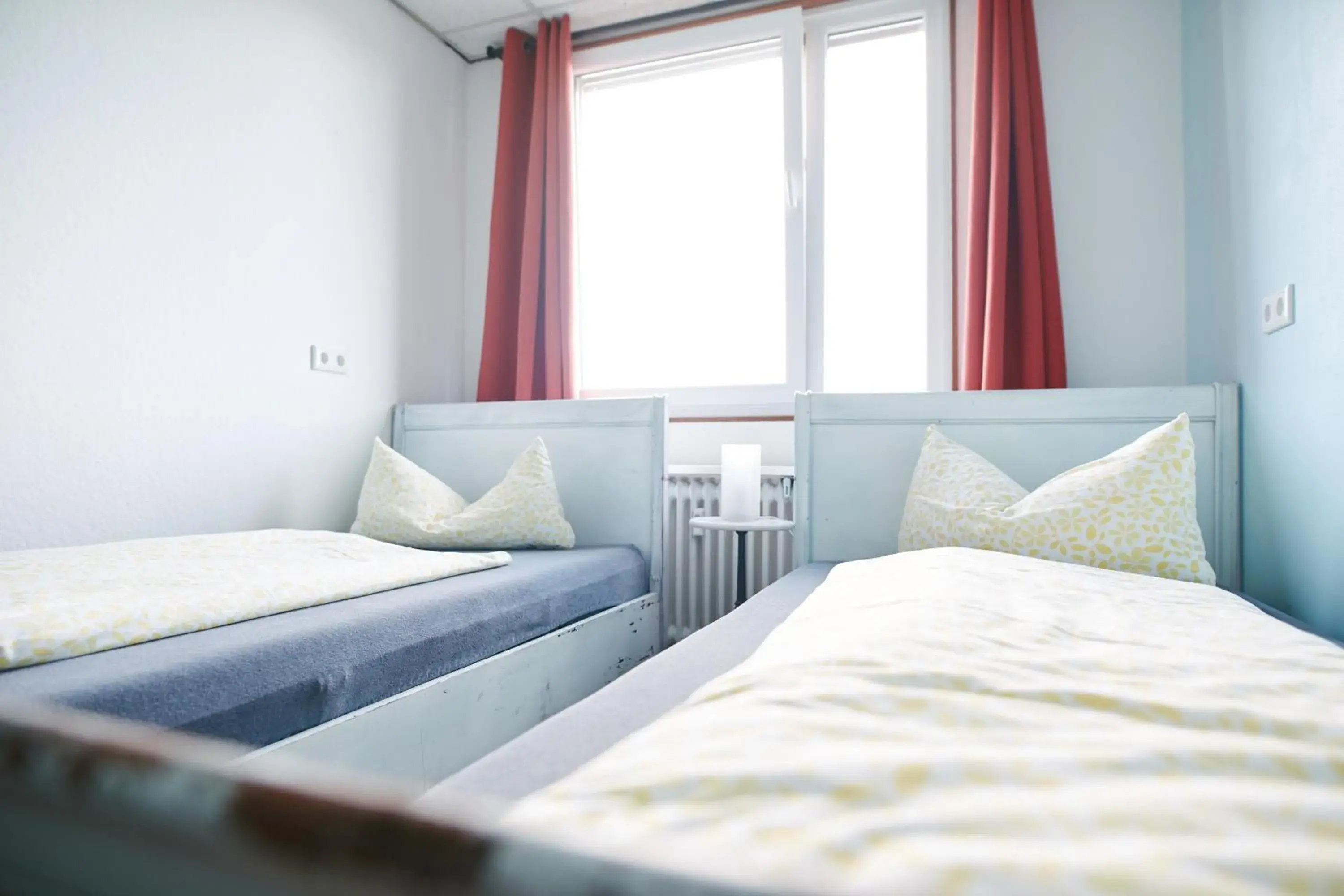 Twin Room with Shared Bathroom - single occupancy in Sleep Station Hostel Twin Room with Shared Bathroom - single occupancy in Sleep Station Hostel