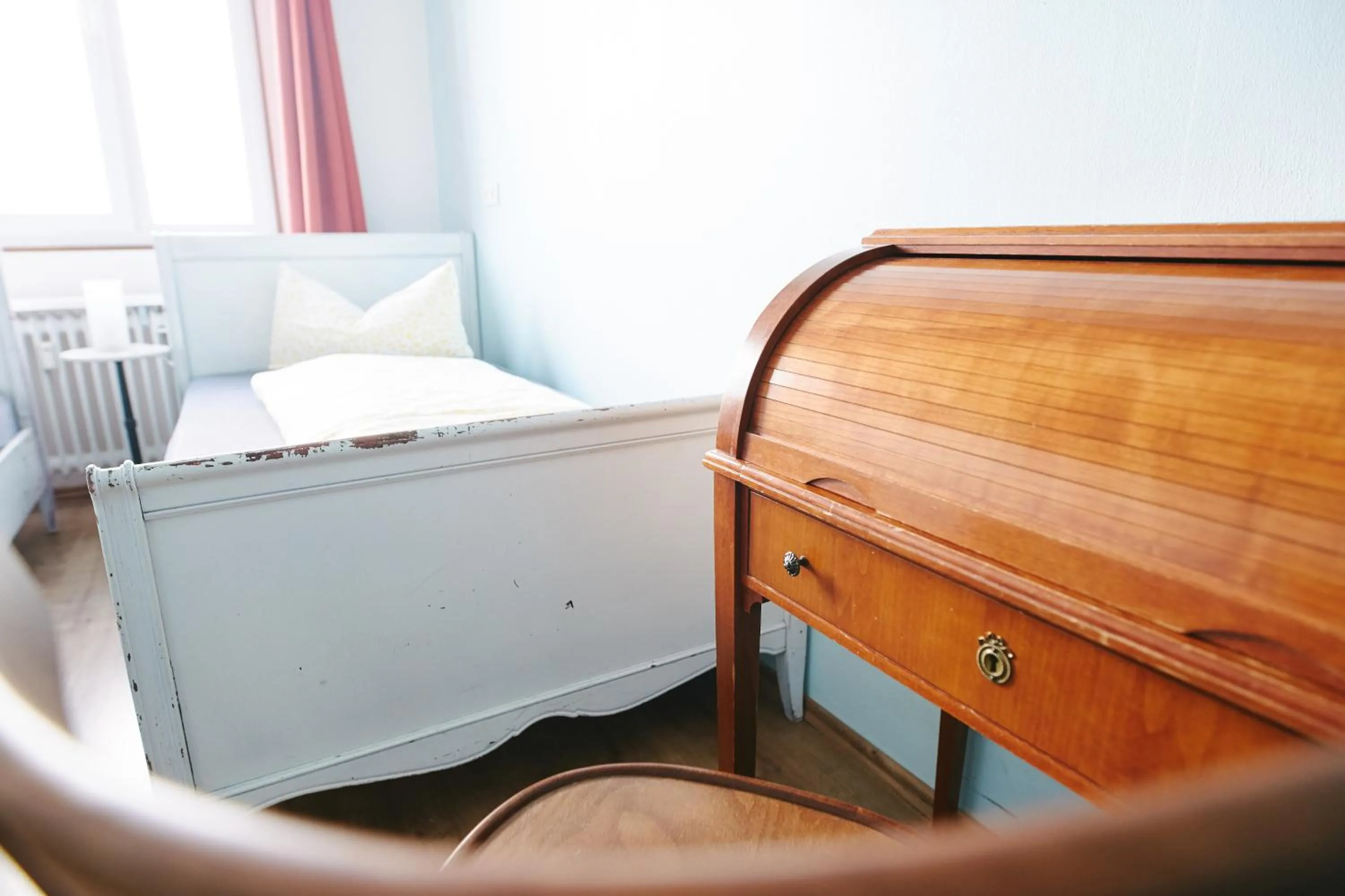 Twin Room with Shared Bathroom - single occupancy in Sleep Station Hostel