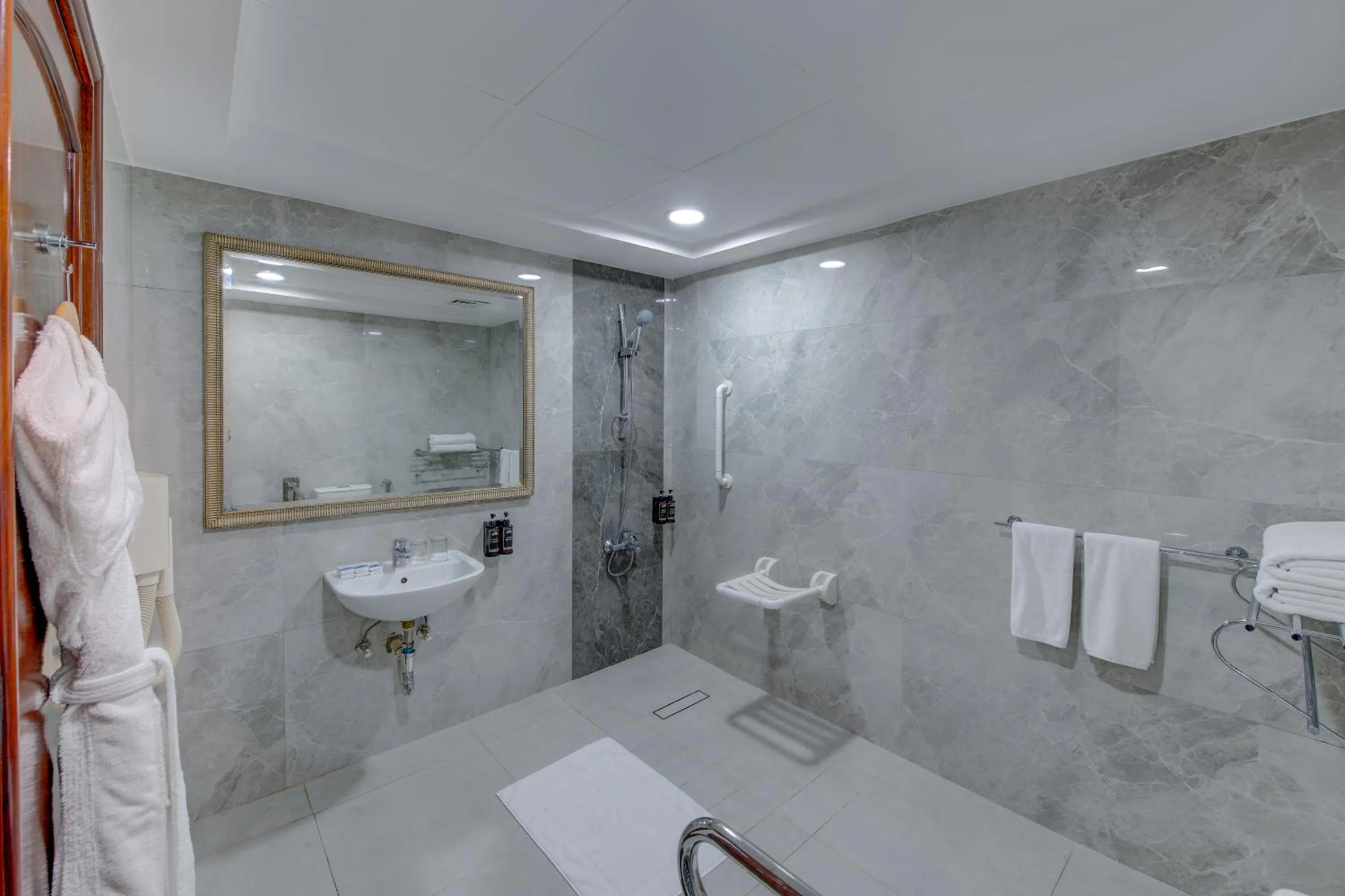 Shower in Howard Johnson Plaza by Wyndham Dubai Deira