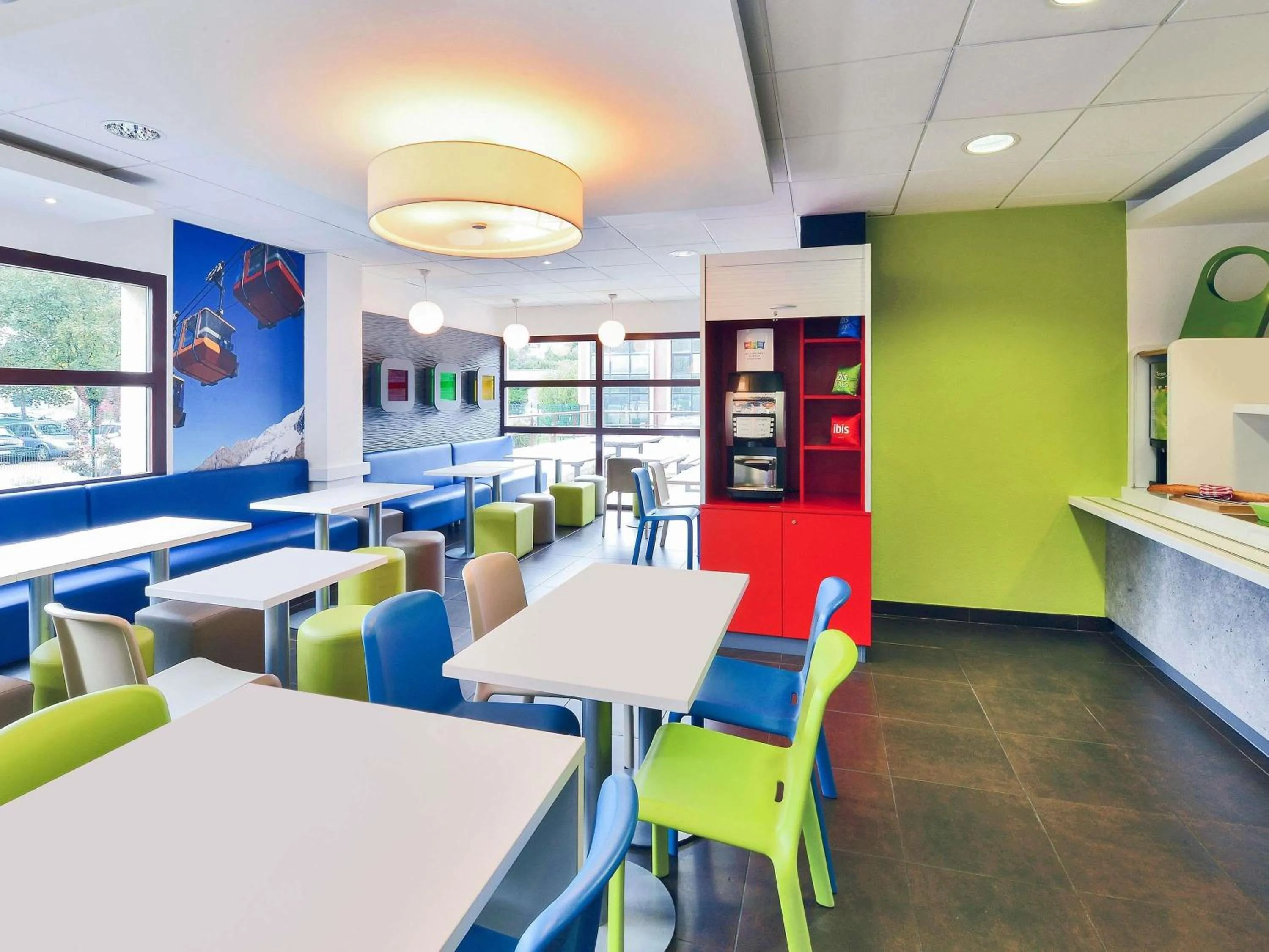 Breakfast in Ibis Budget Grenoble Sud Seyssins