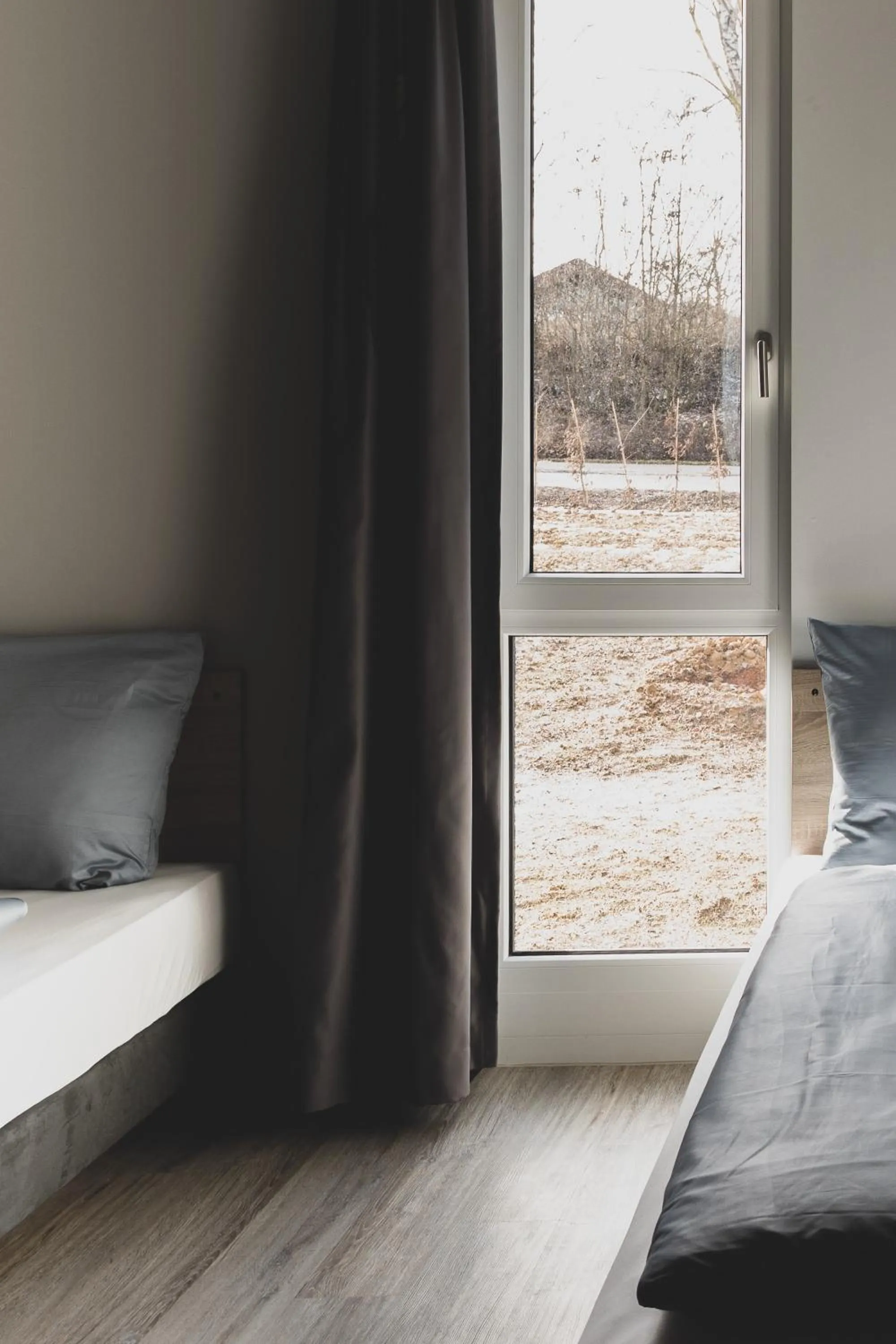 Bed in Das Schlafwerk Stuttgart-Nord -SELF-CHECK IN - keine Rezeption-LowBudget-cashless