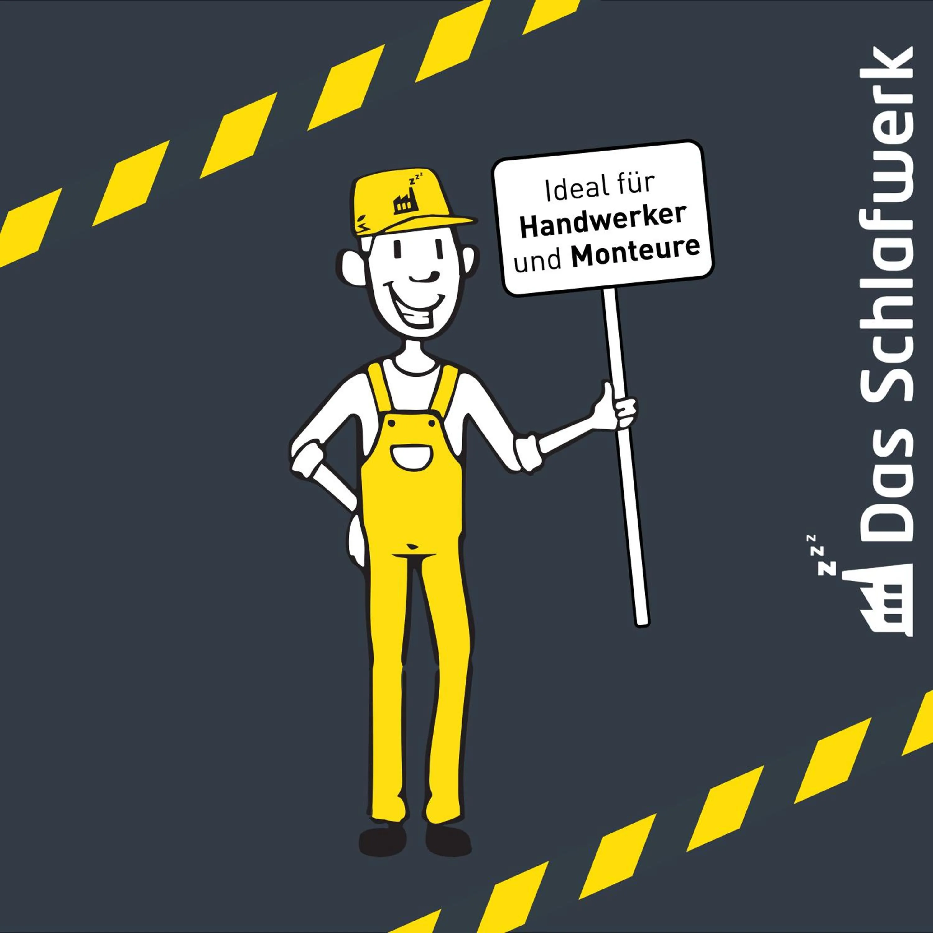 Property logo or sign in Das Schlafwerk Stuttgart-Nord -SELF-CHECK IN - keine Rezeption-LowBudget-cashless