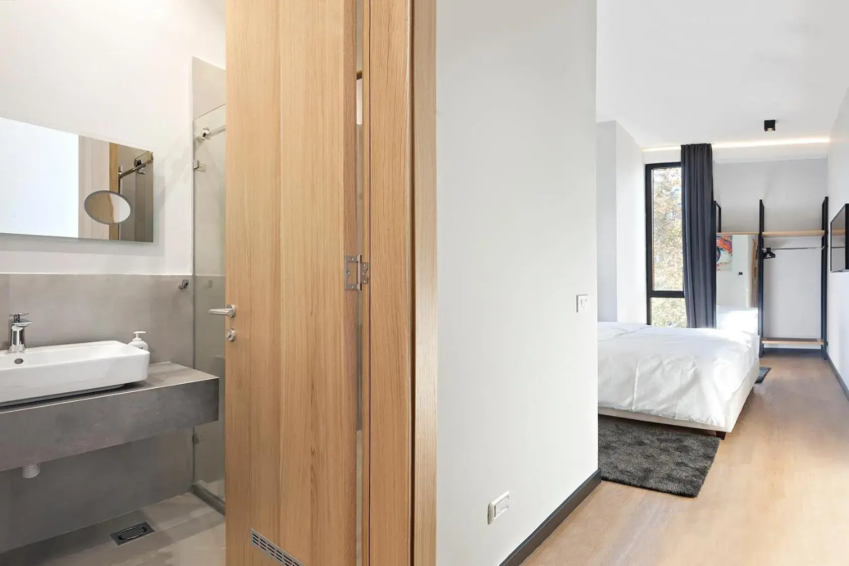 Photo of the whole room, Bed in Kombinat Rooms City Center Photo of the whole room, Bed in Kombinat Rooms City Center