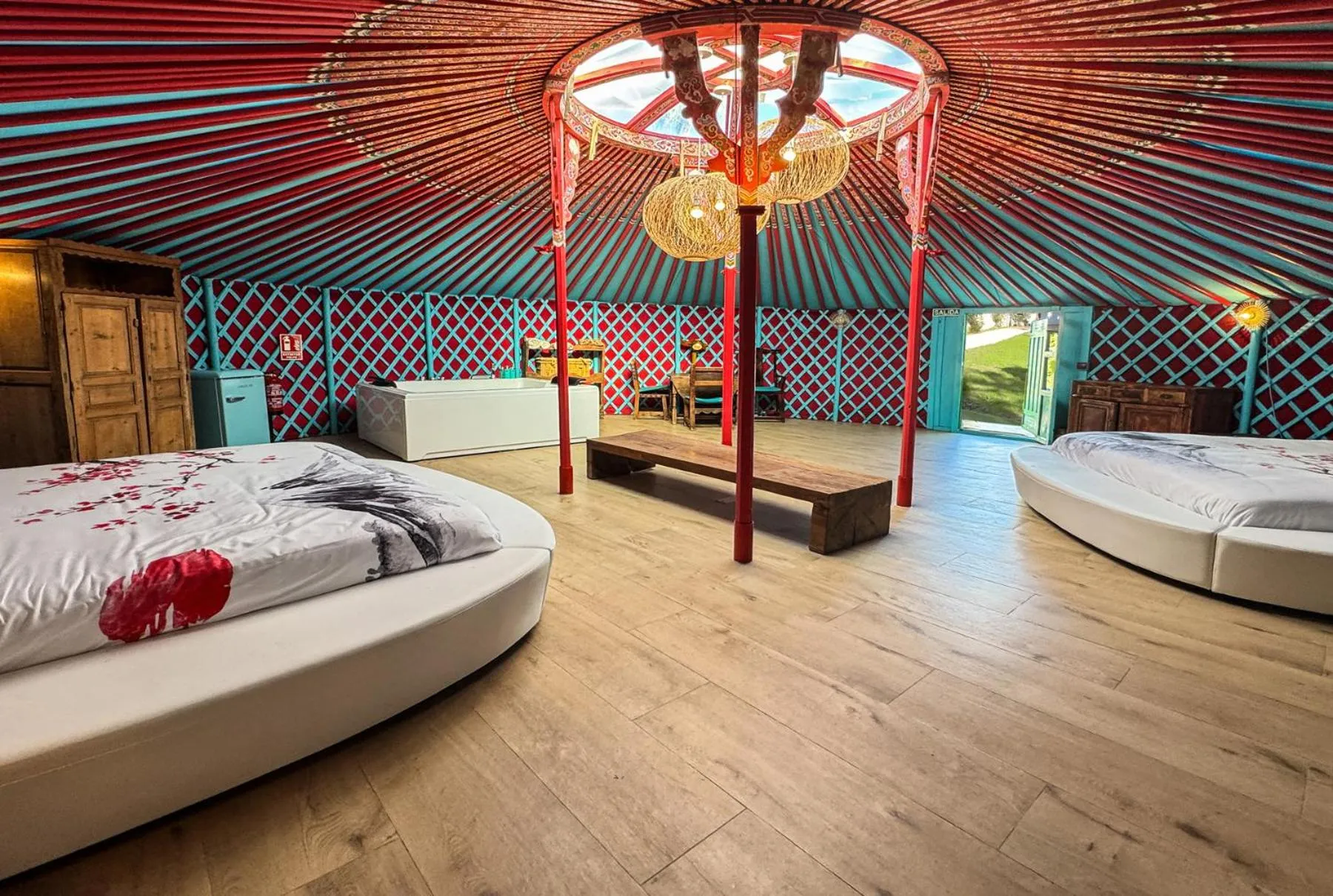 Bed in Cortijo Boutique Marbella