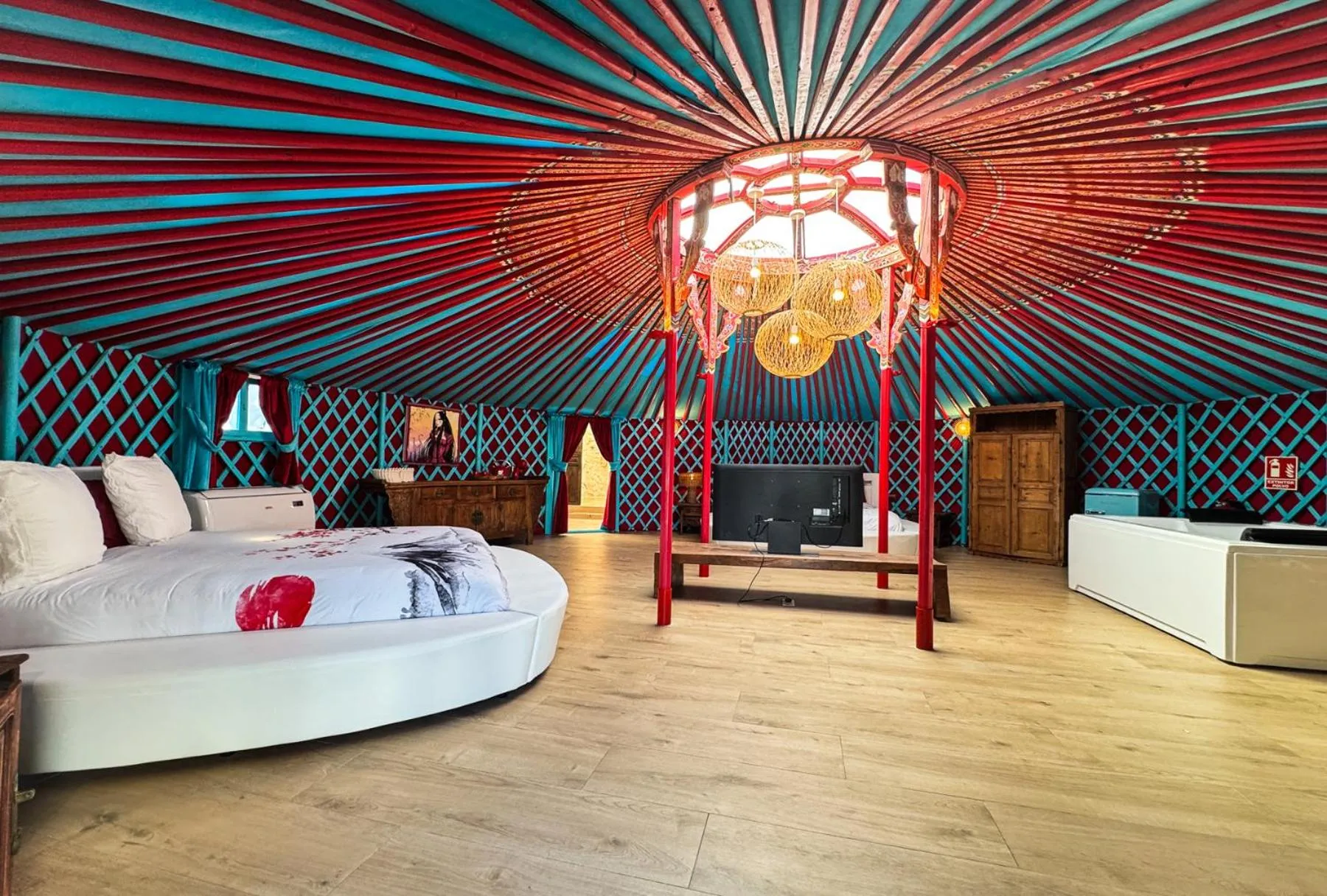 Bed in Cortijo Boutique Marbella