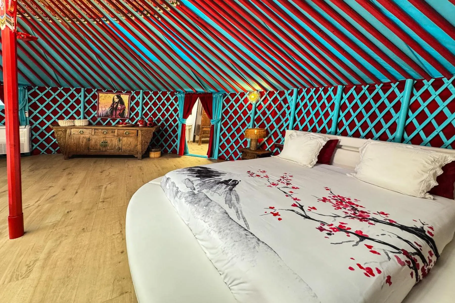 Bed in Cortijo Boutique Marbella