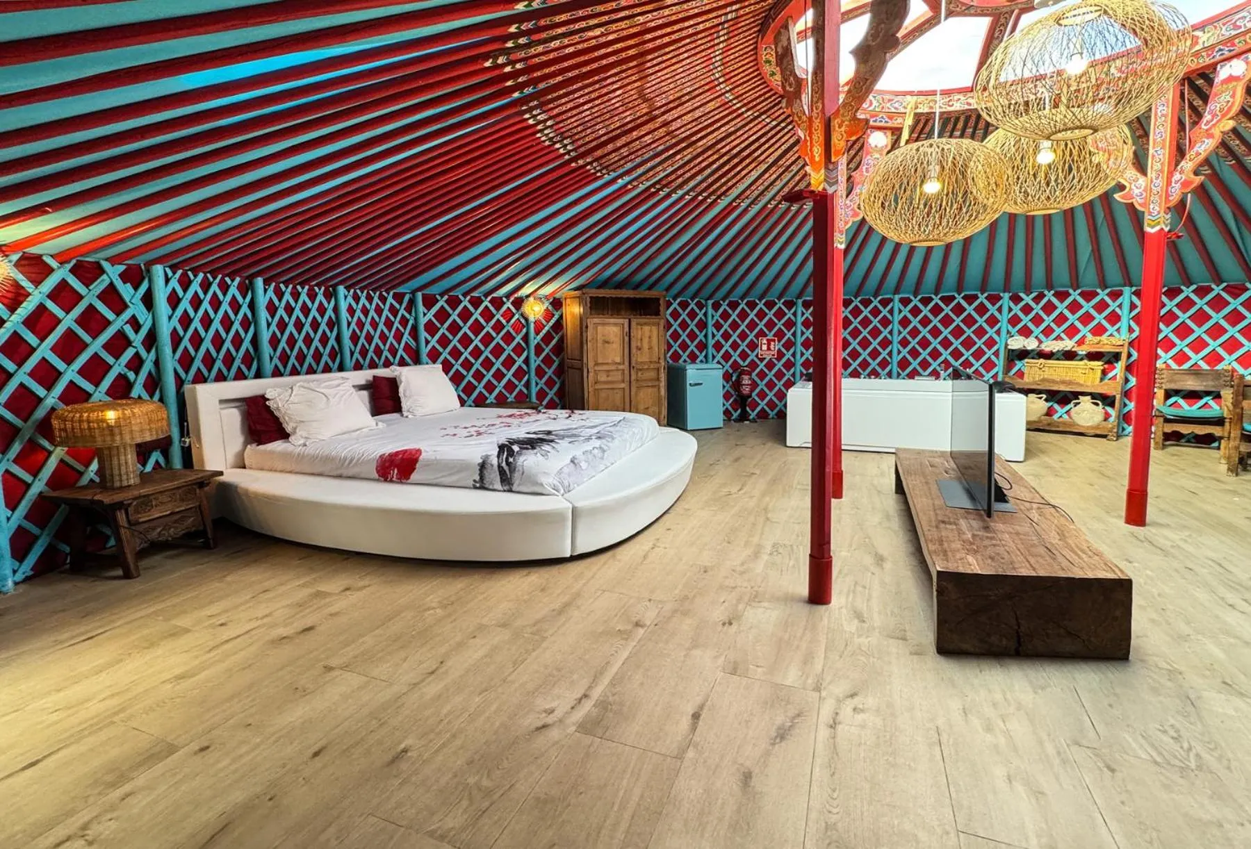 Bed in Cortijo Boutique Marbella