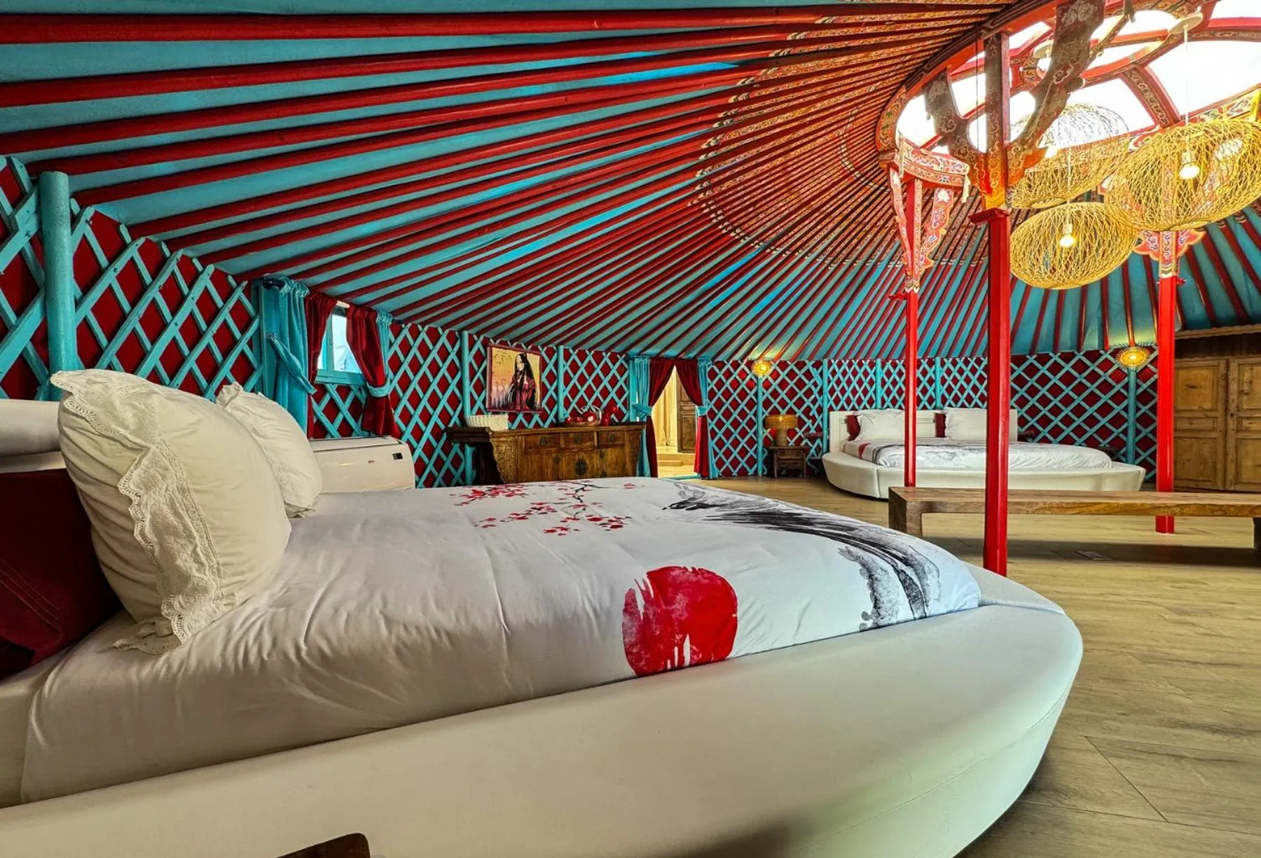 Bed in Cortijo Boutique Marbella