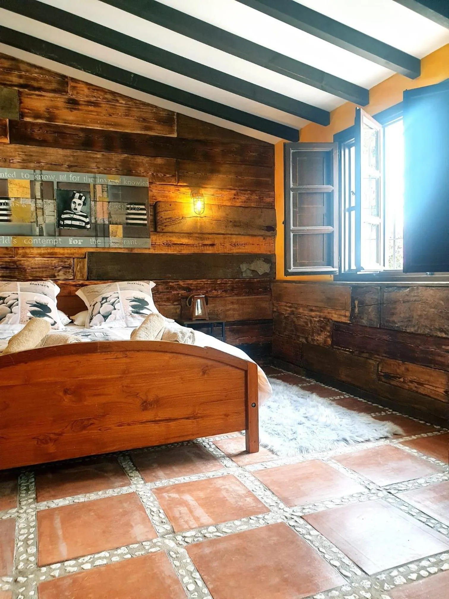 Bed in Cortijo Boutique Marbella