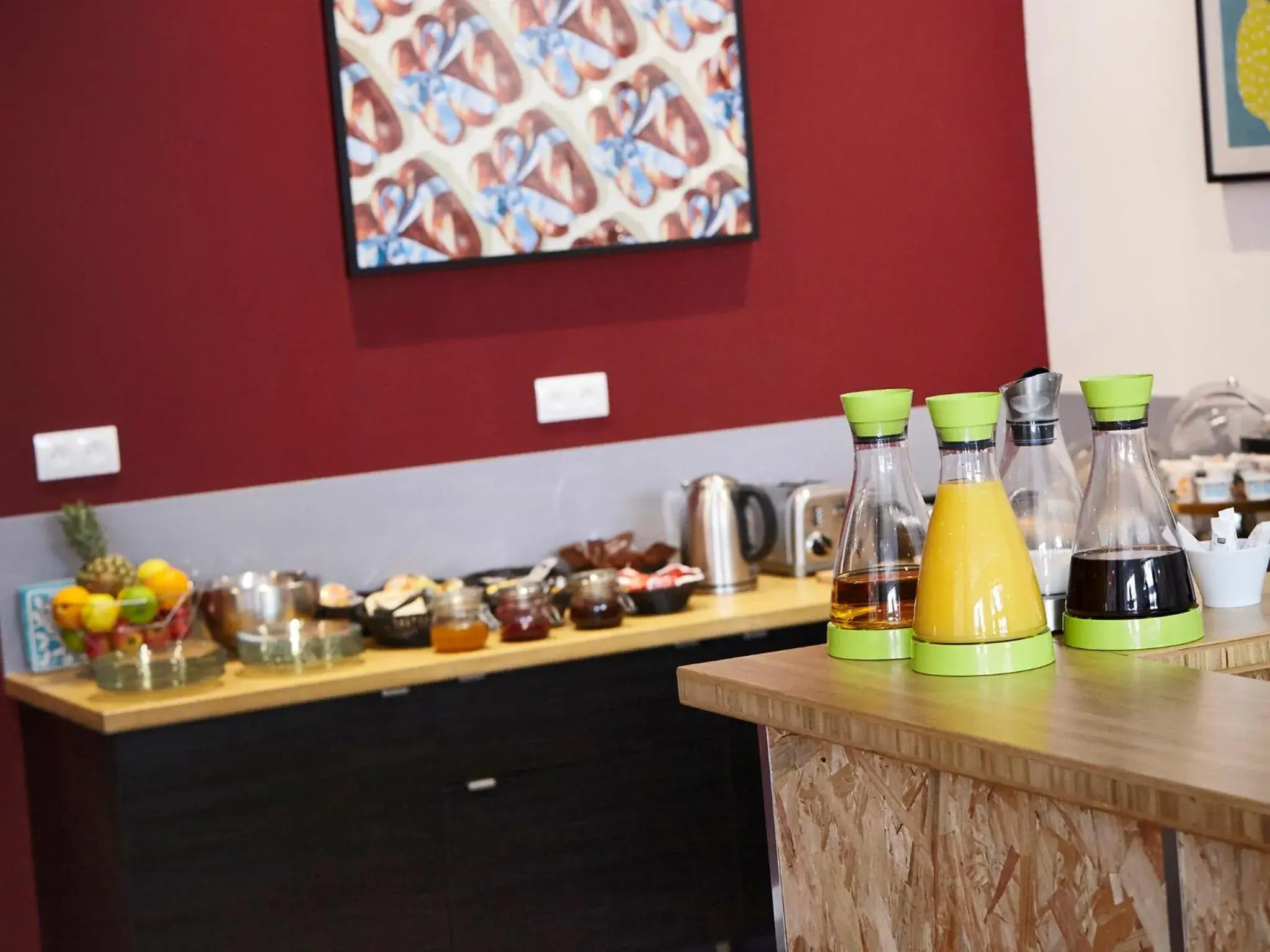 Buffet breakfast in Kyriad Marseille Blancarde - Timone Buffet breakfast in Kyriad Marseille Blancarde - Timone