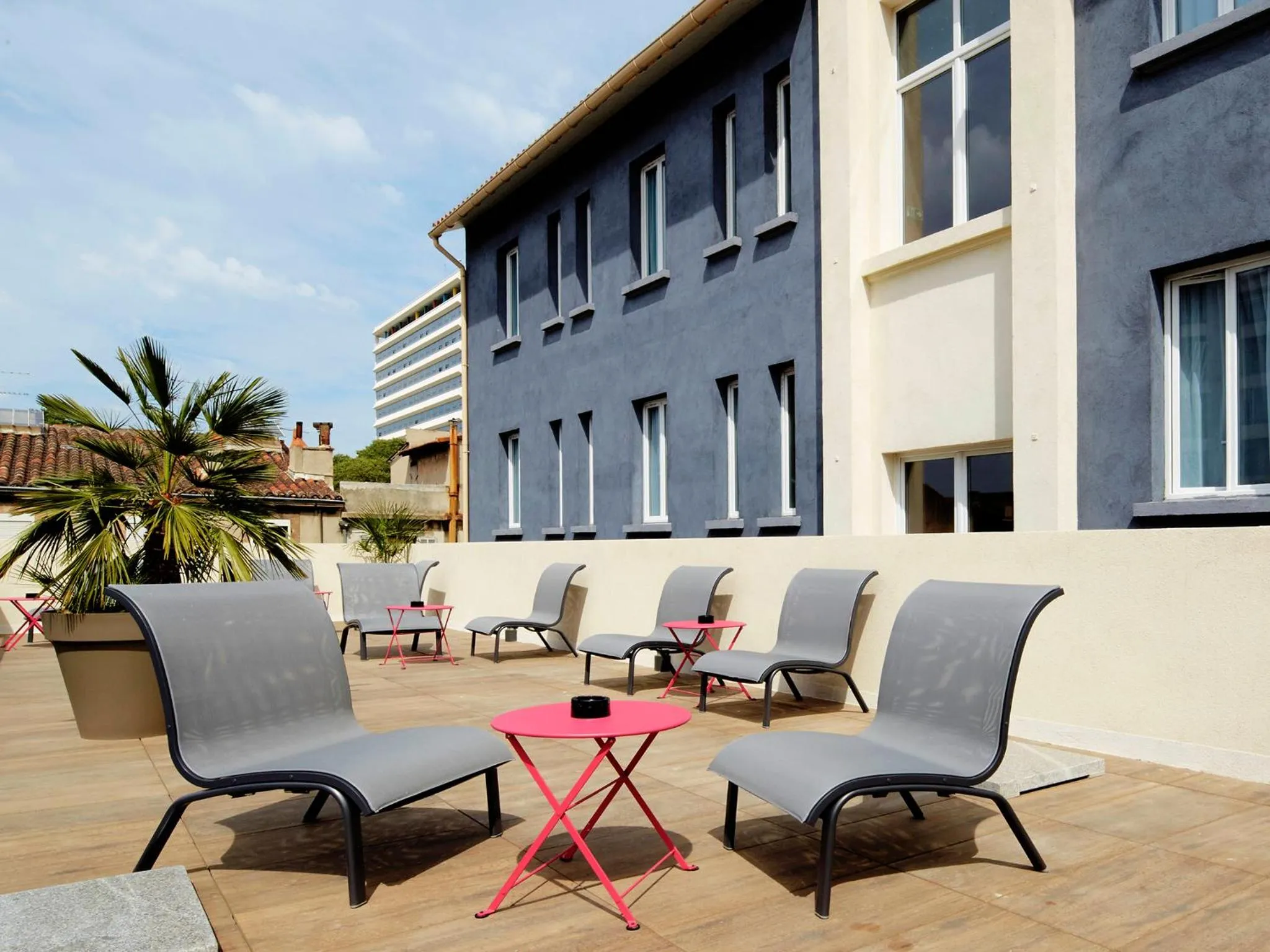 Balcony/Terrace in Kyriad Marseille Blancarde - Timone