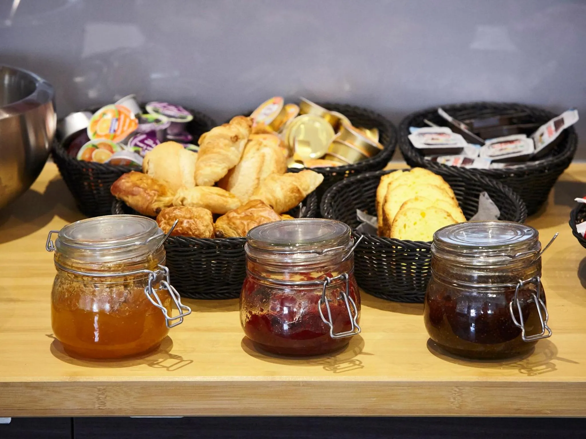 Buffet breakfast in Kyriad Marseille Blancarde - Timone