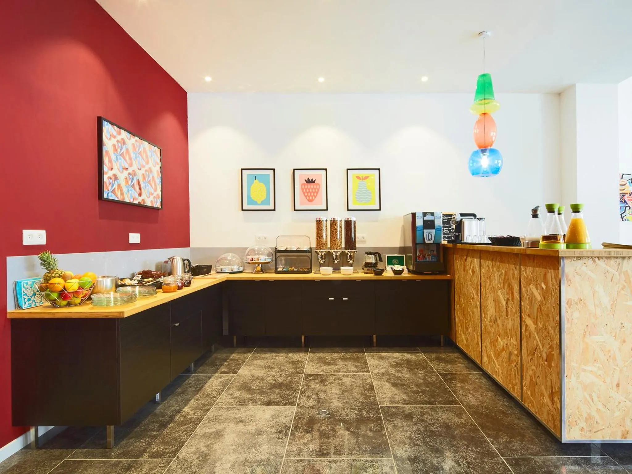 Buffet breakfast in Kyriad Marseille Blancarde - Timone