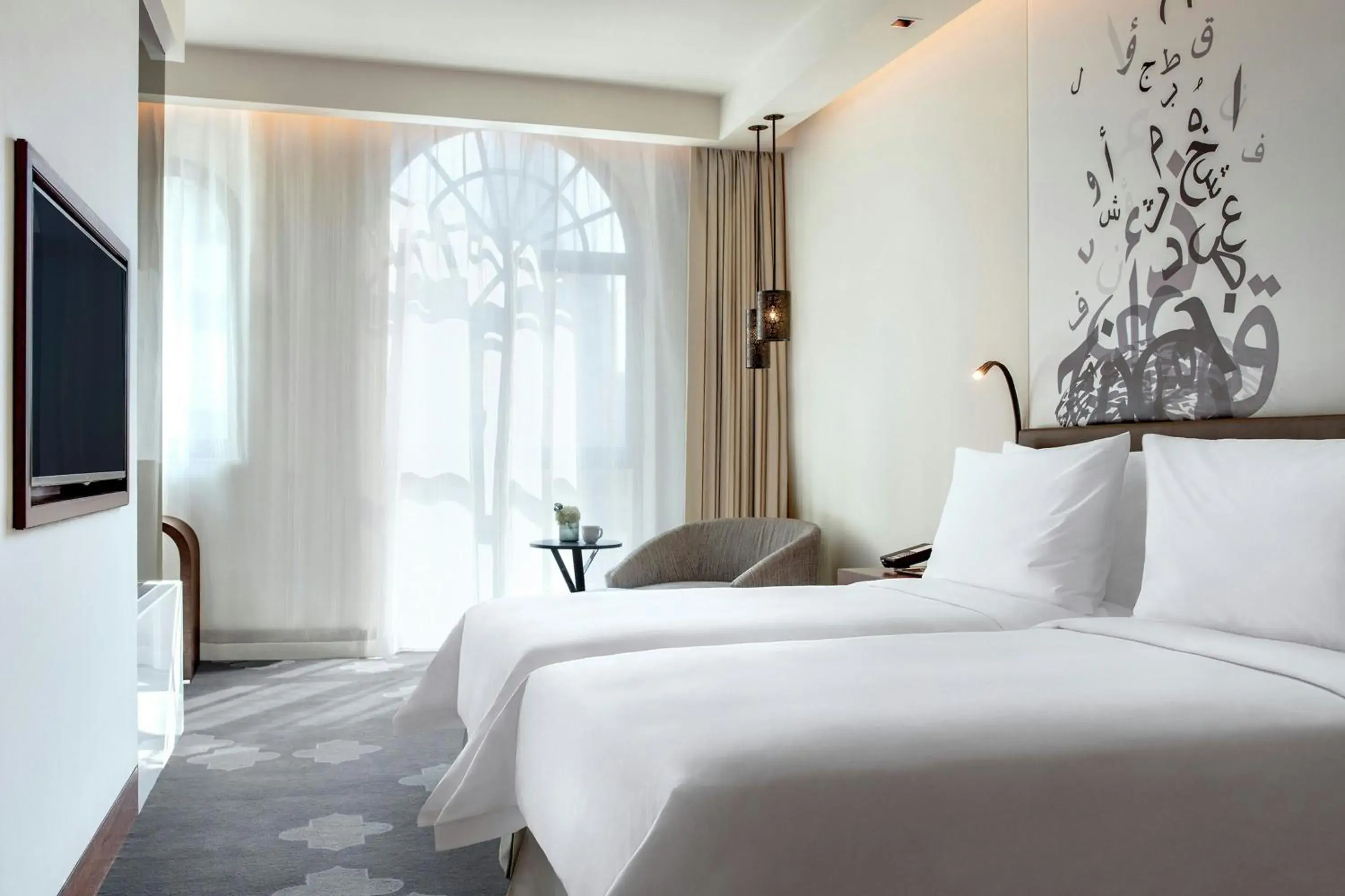 Photo of the whole room, Bed in The Heritage Hotel, Autograph Collection, Downtown Dubai Photo of the whole room, Bed in The Heritage Hotel, Autograph Collection, Downtown Dubai