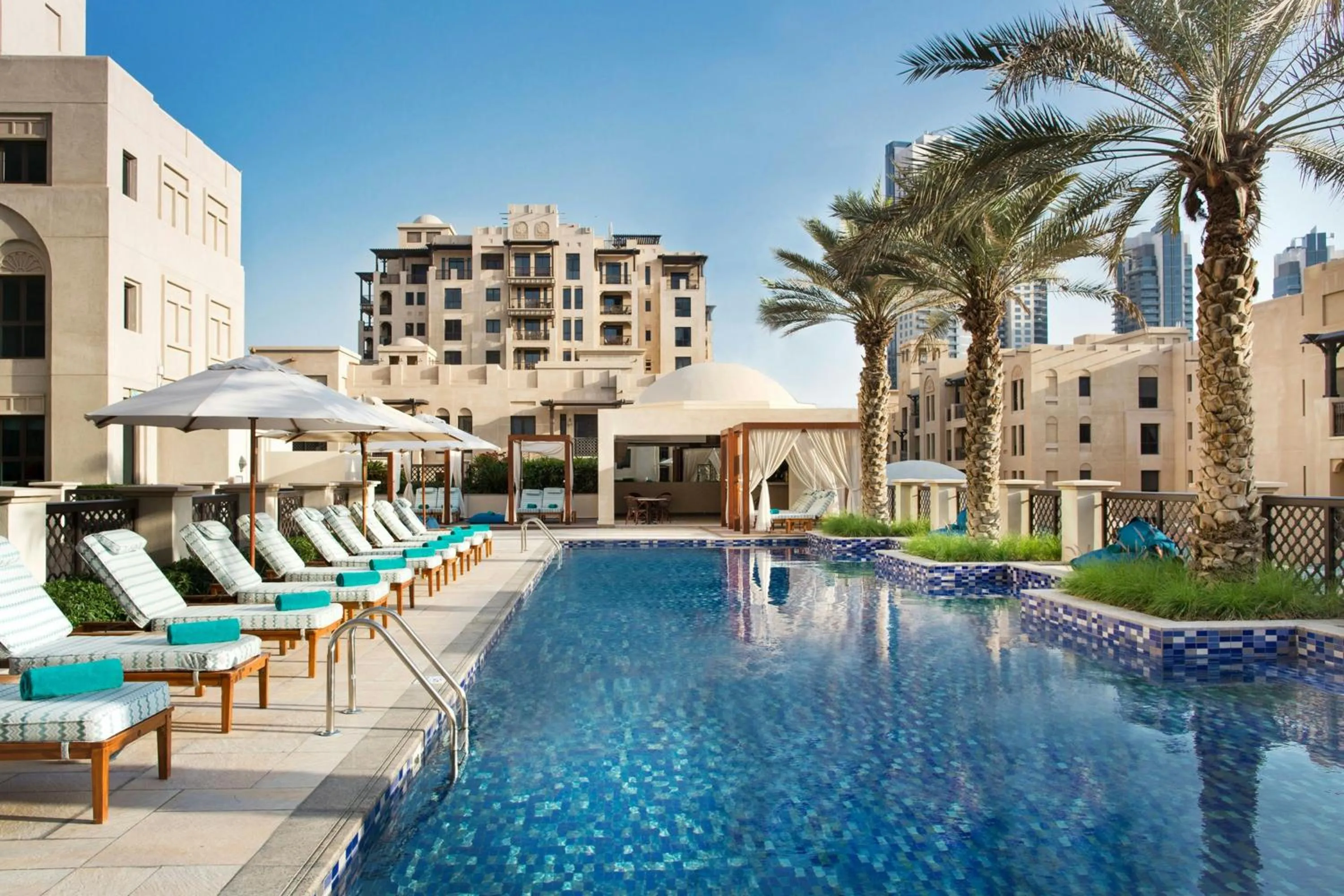 Swimming pool in The Heritage Hotel, Autograph Collection, Downtown Dubai