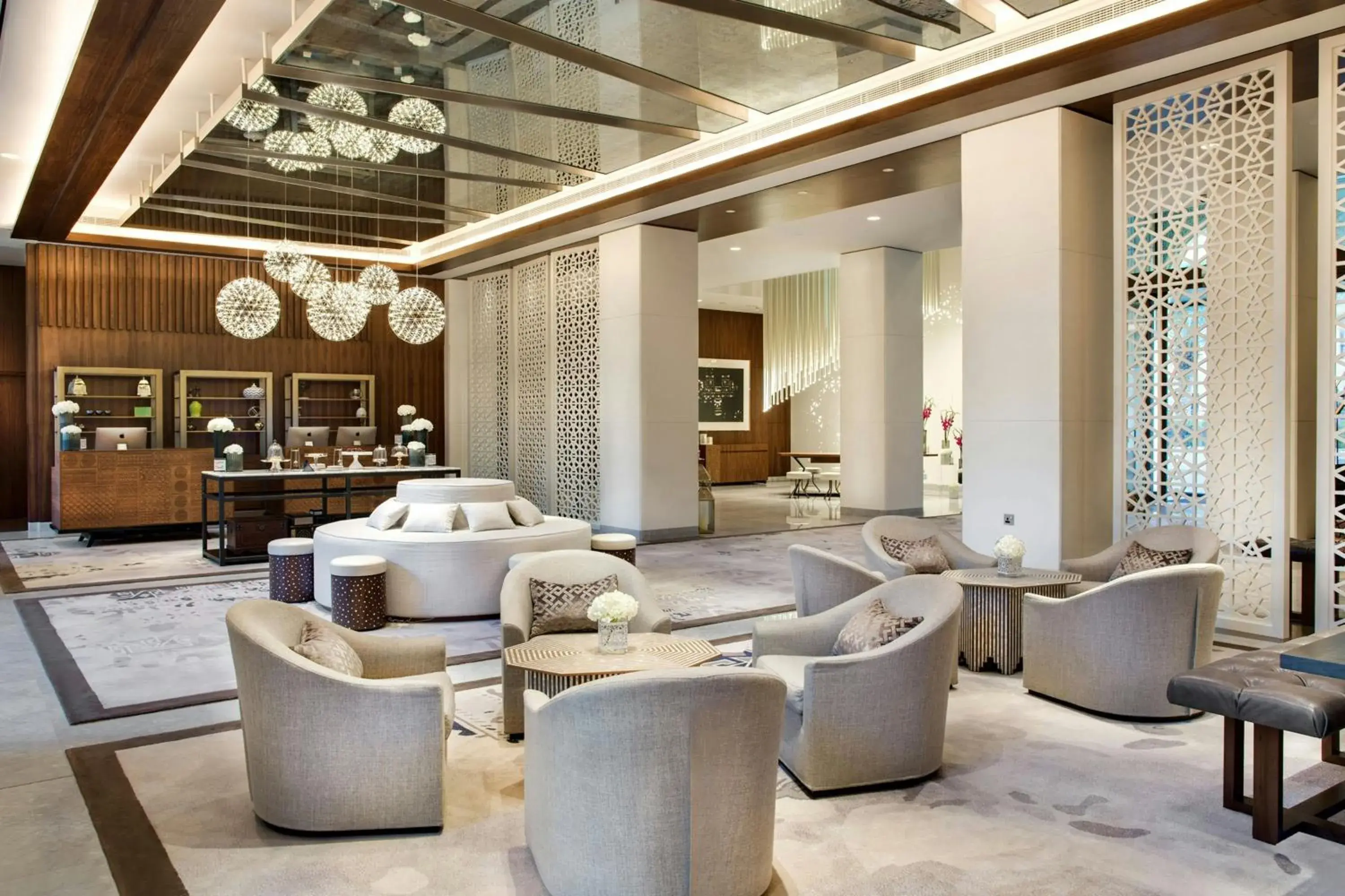 Lobby or reception in The Heritage Hotel, Autograph Collection, Downtown Dubai Lobby or reception in The Heritage Hotel, Autograph Collection, Downtown Dubai