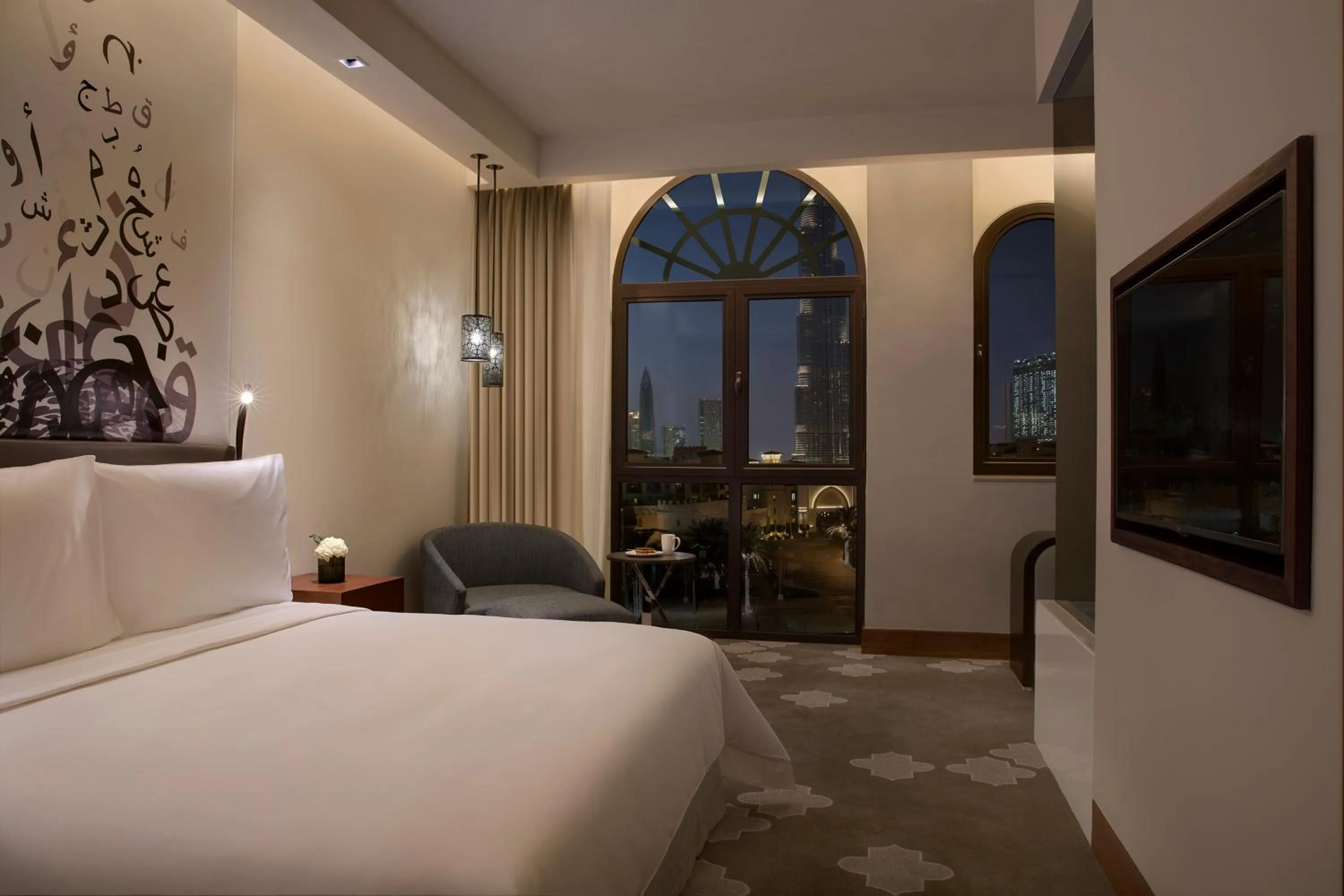 Bed in The Heritage Hotel, Autograph Collection, Downtown Dubai