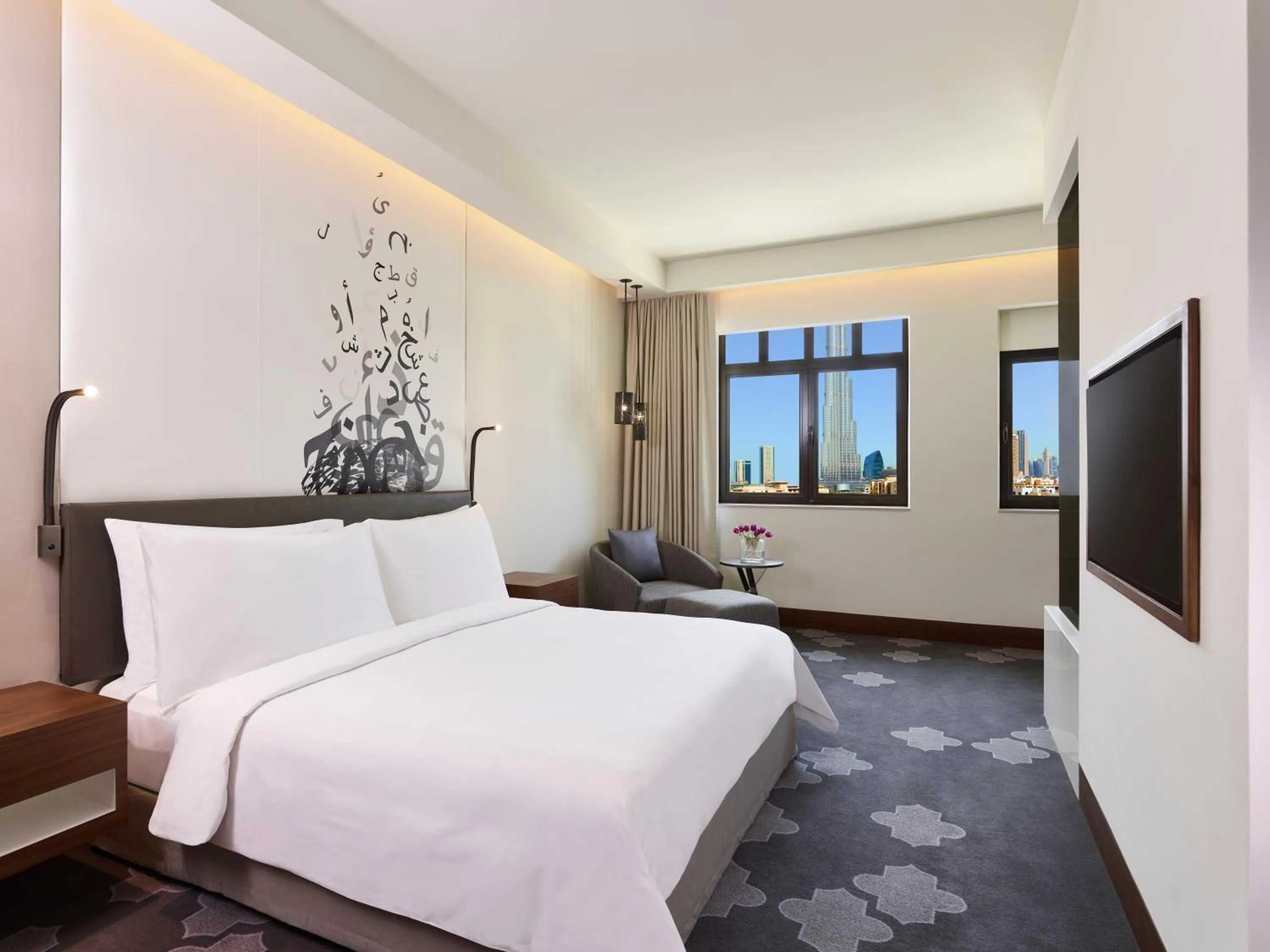 Bed in The Heritage Hotel, Autograph Collection, Downtown Dubai