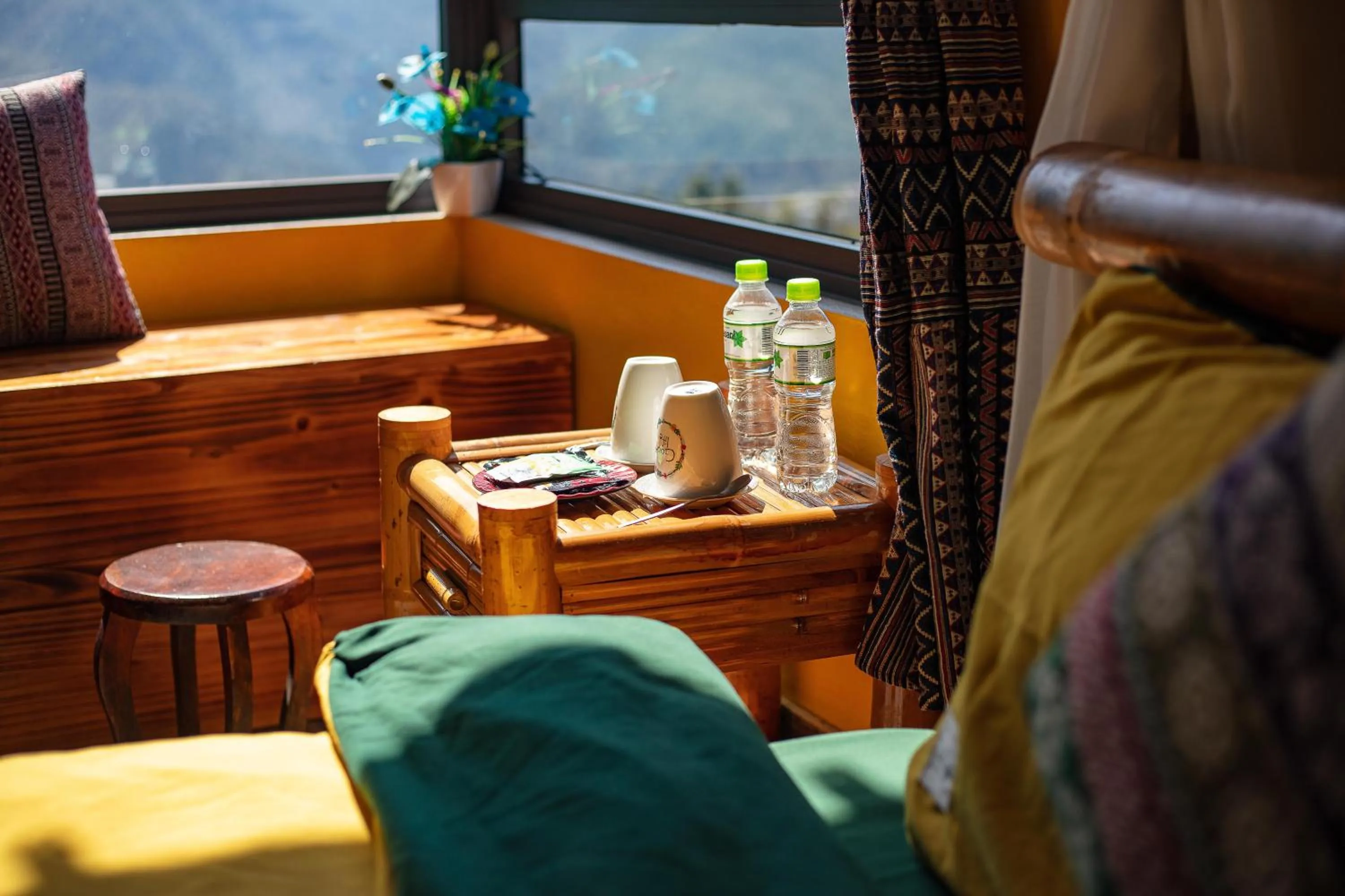 Decorative detail in Mega View Homestay