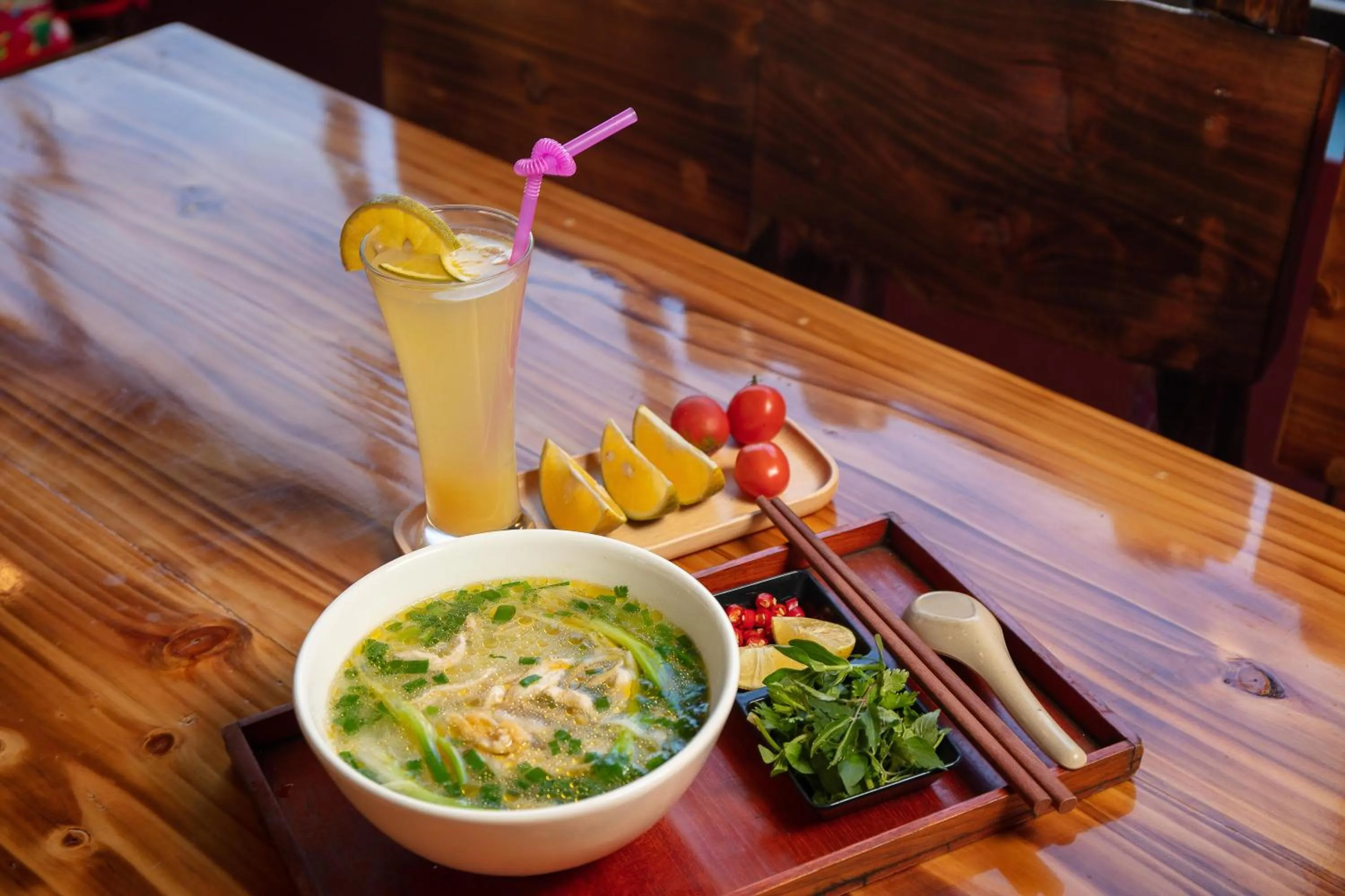 Breakfast in Mega View Homestay