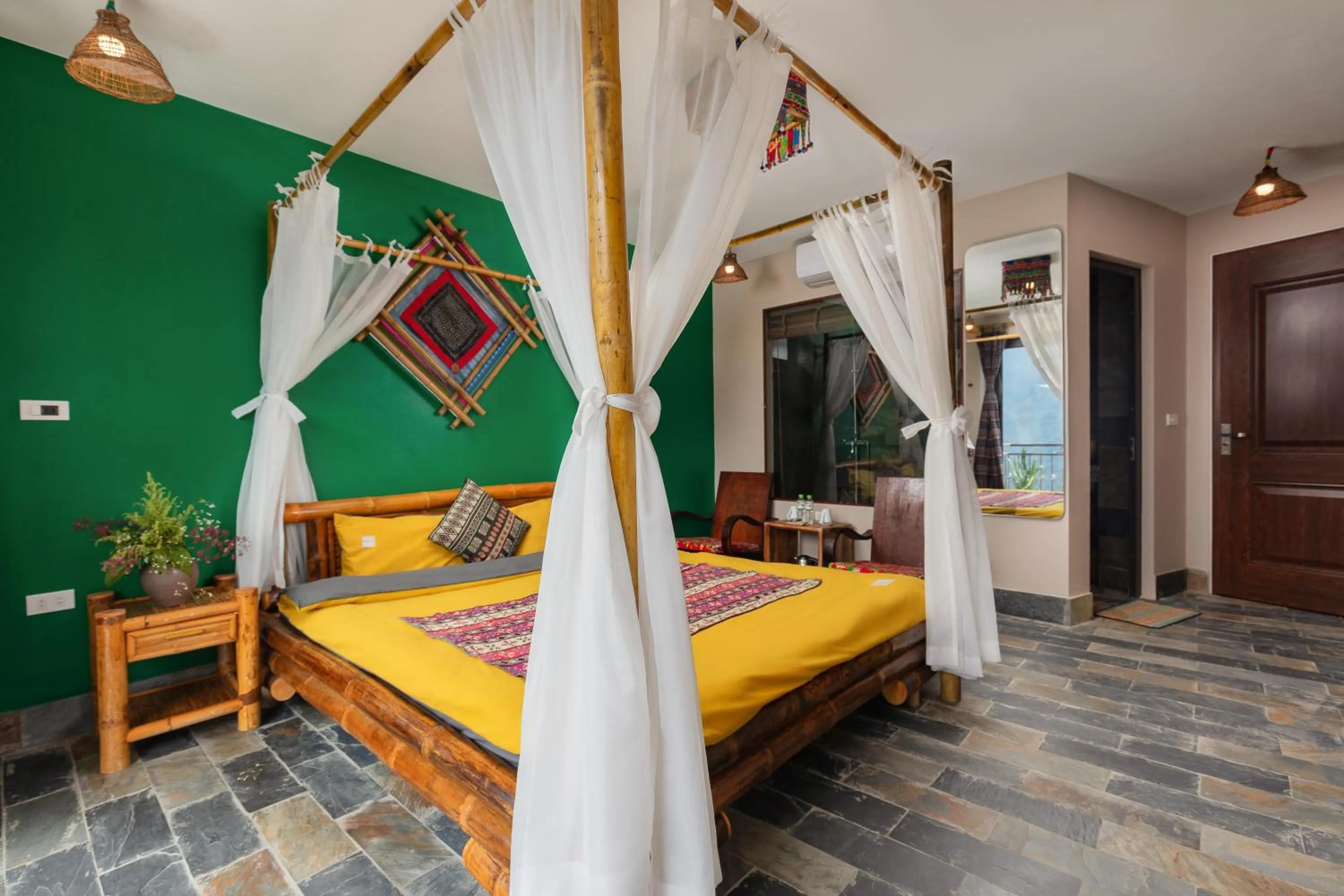 Bed in Mega View Homestay