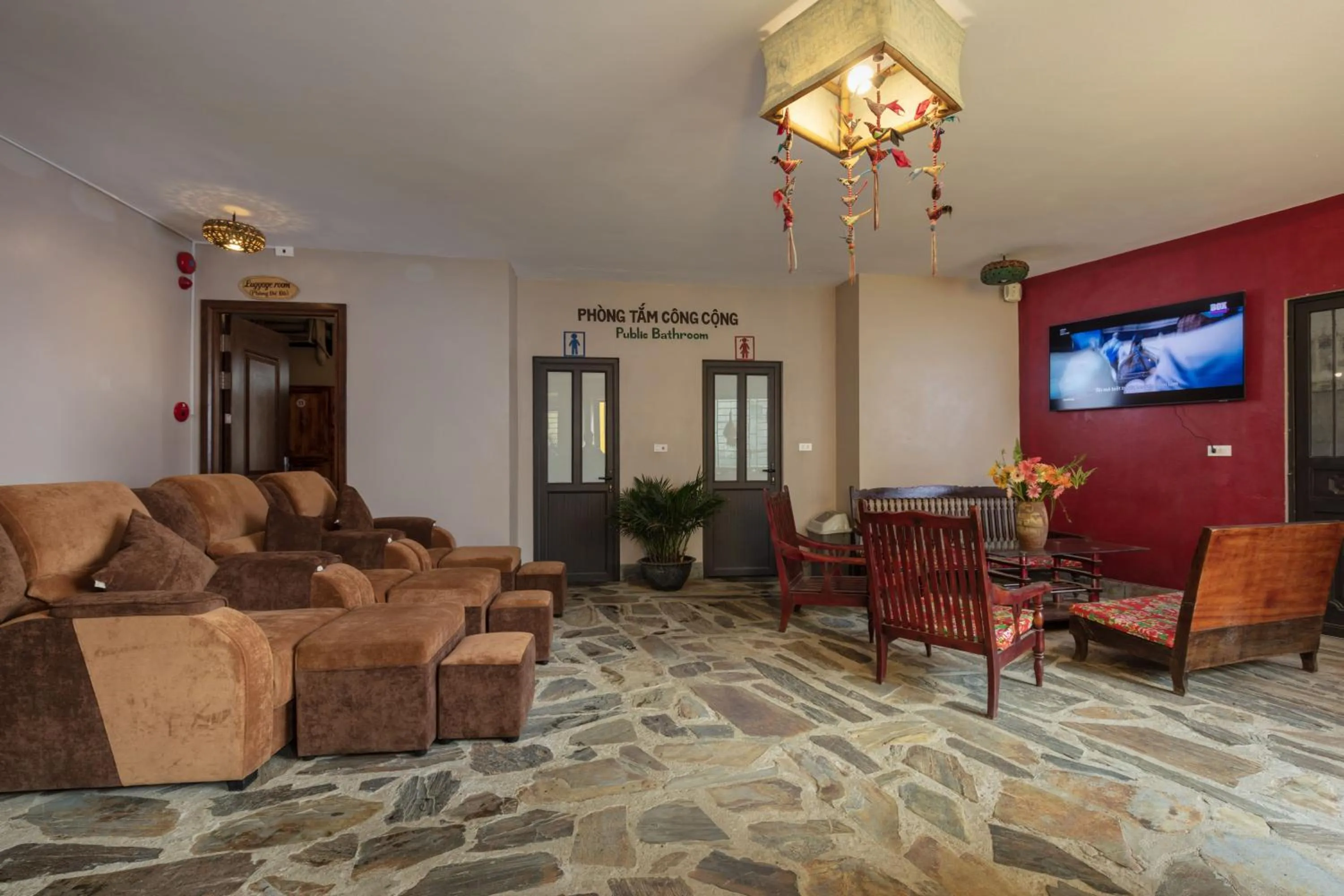 Lobby or reception in Mega View Homestay