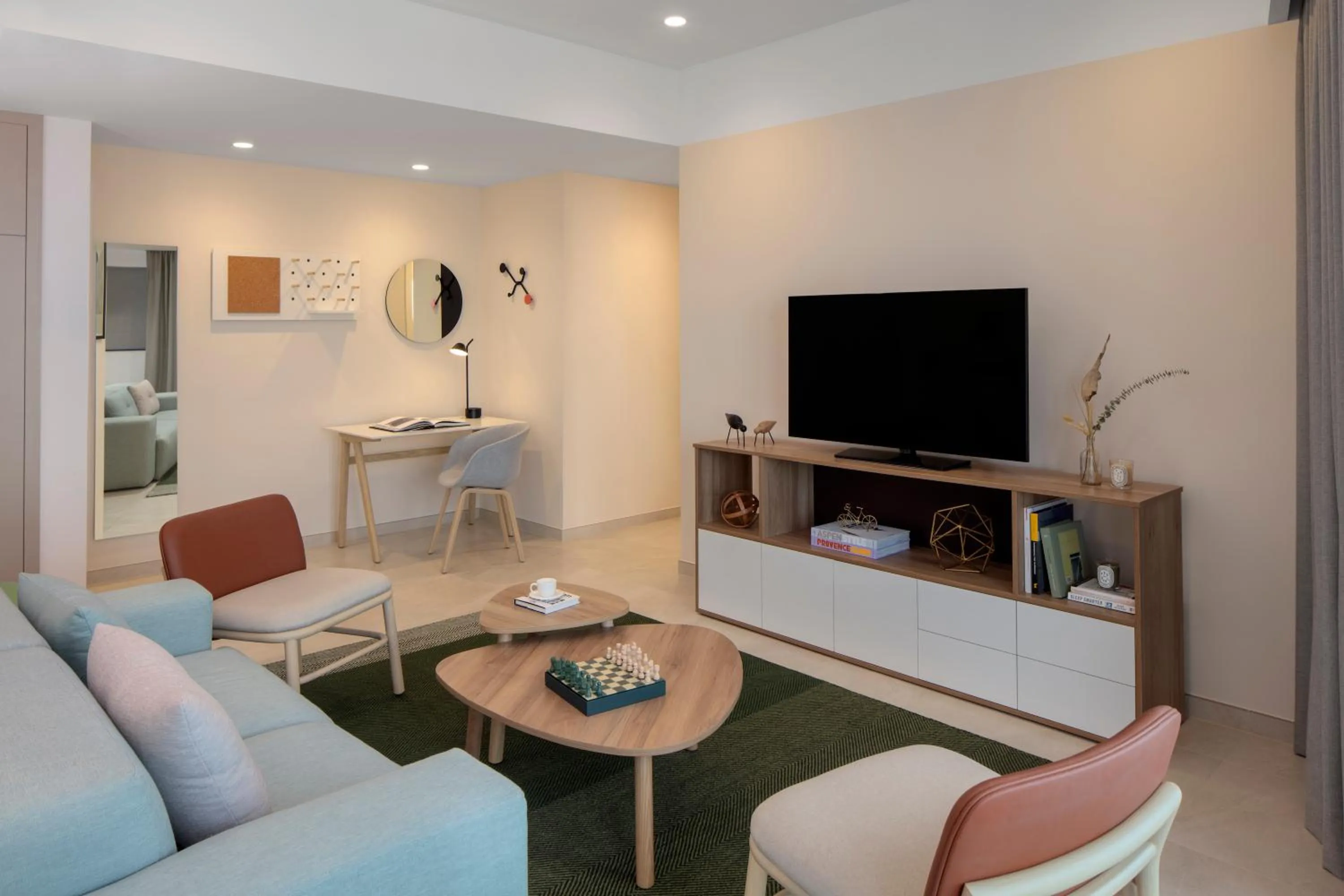 TV and multimedia in Staybridge Suites Dubai Financial Centre by IHG