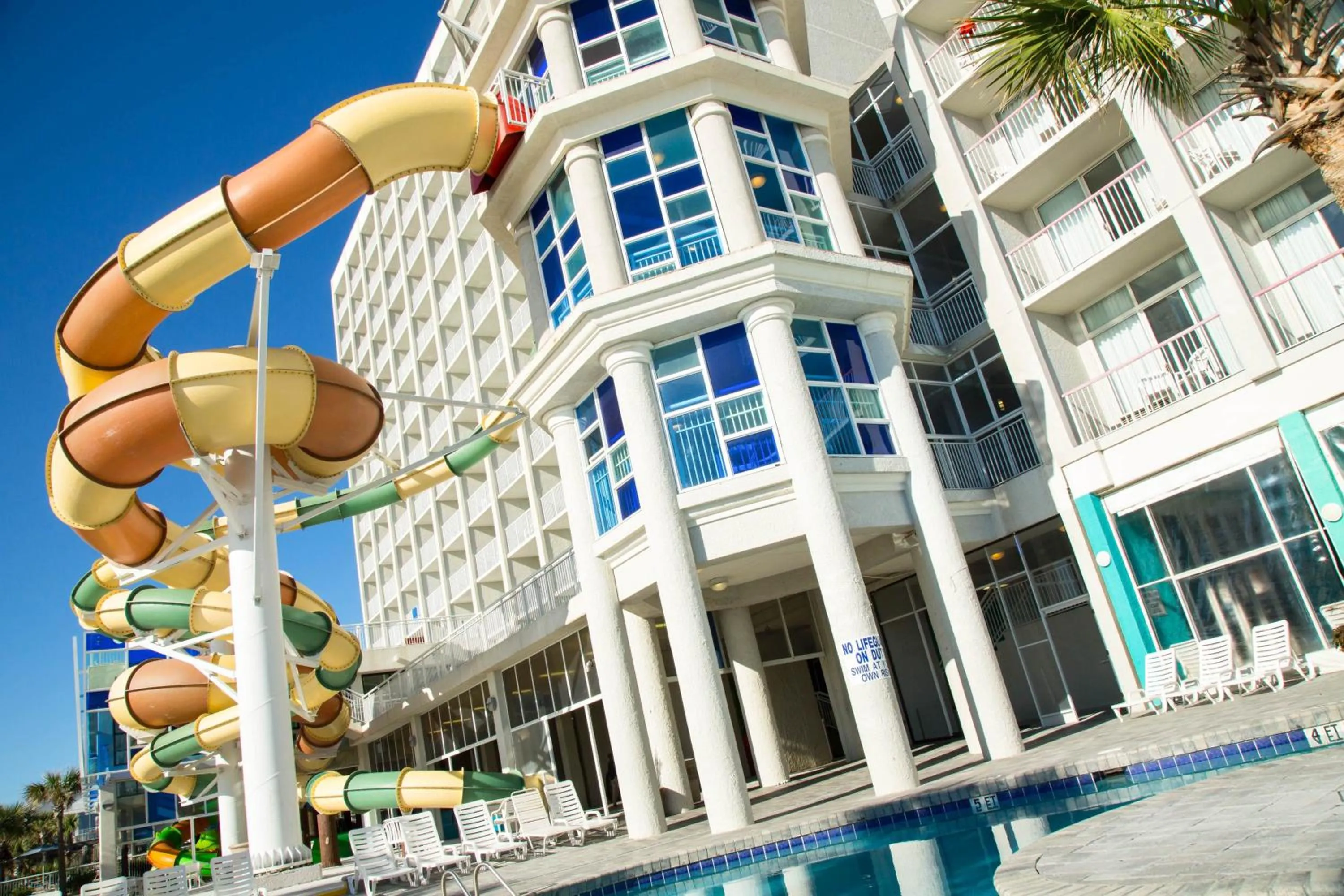 Aqua park in Ocean Escape Condos