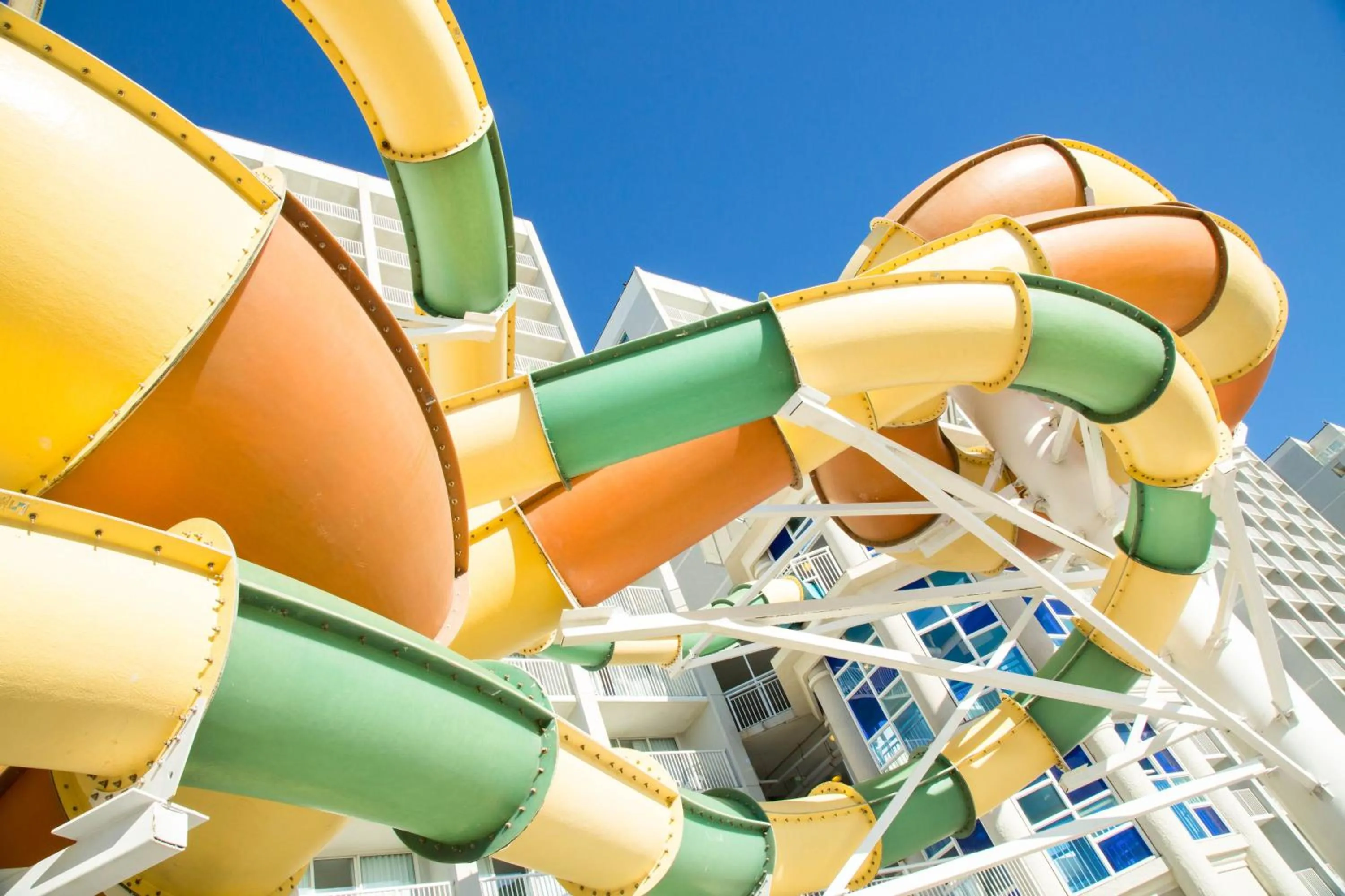 Aqua park in Ocean Escape Condos