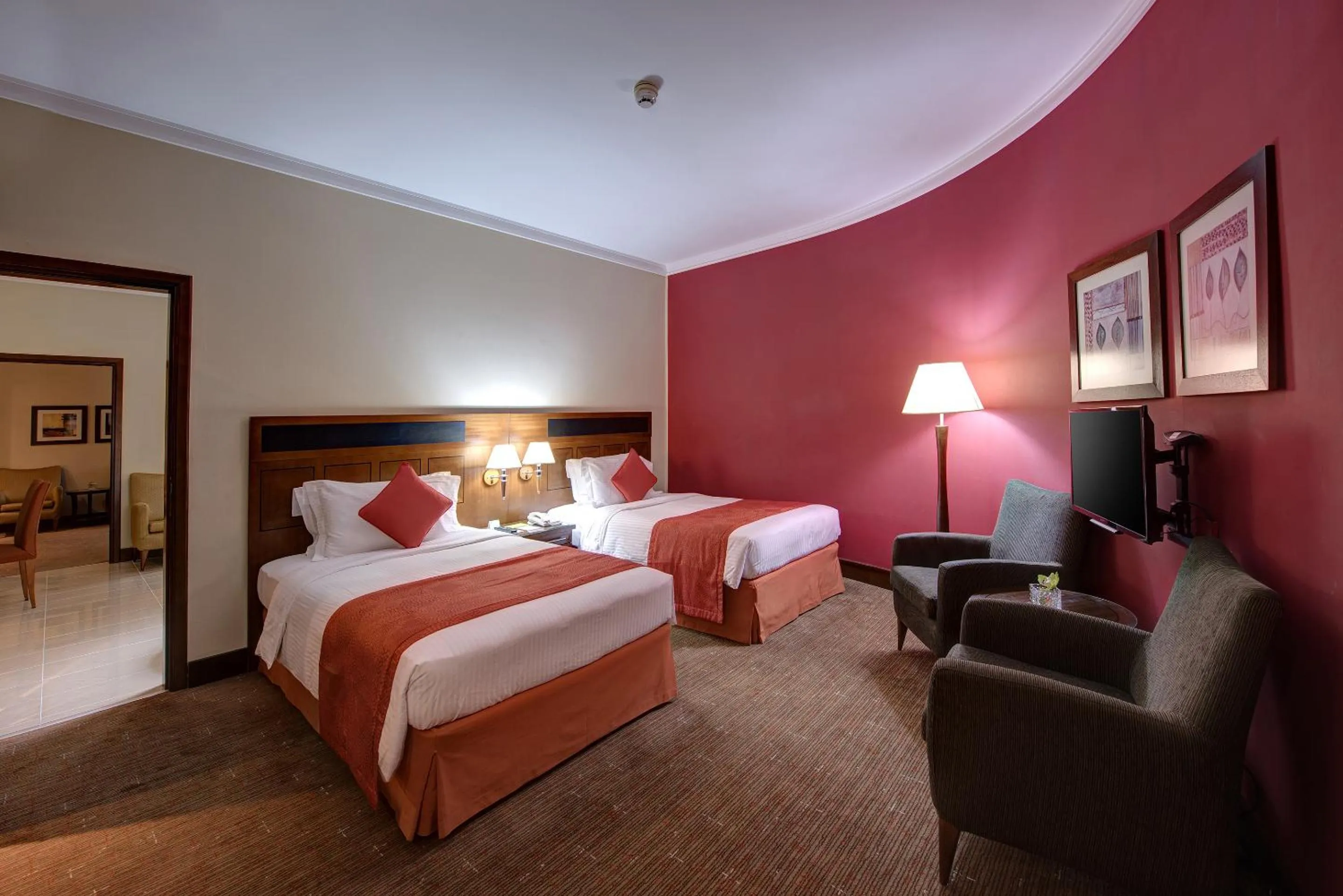 Bed in J5 RIMAL Hotel Apartments