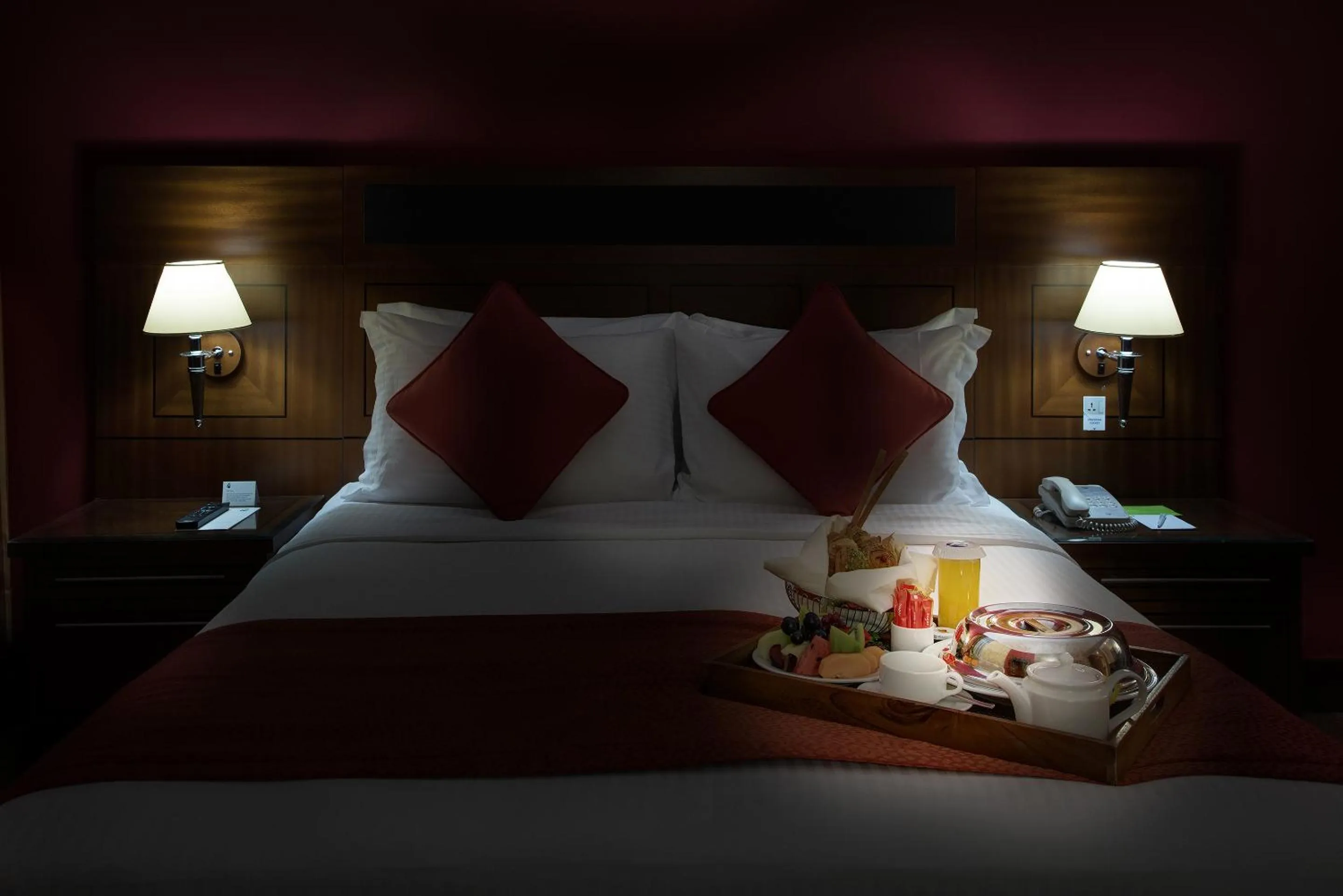 Bed in J5 RIMAL Hotel Apartments