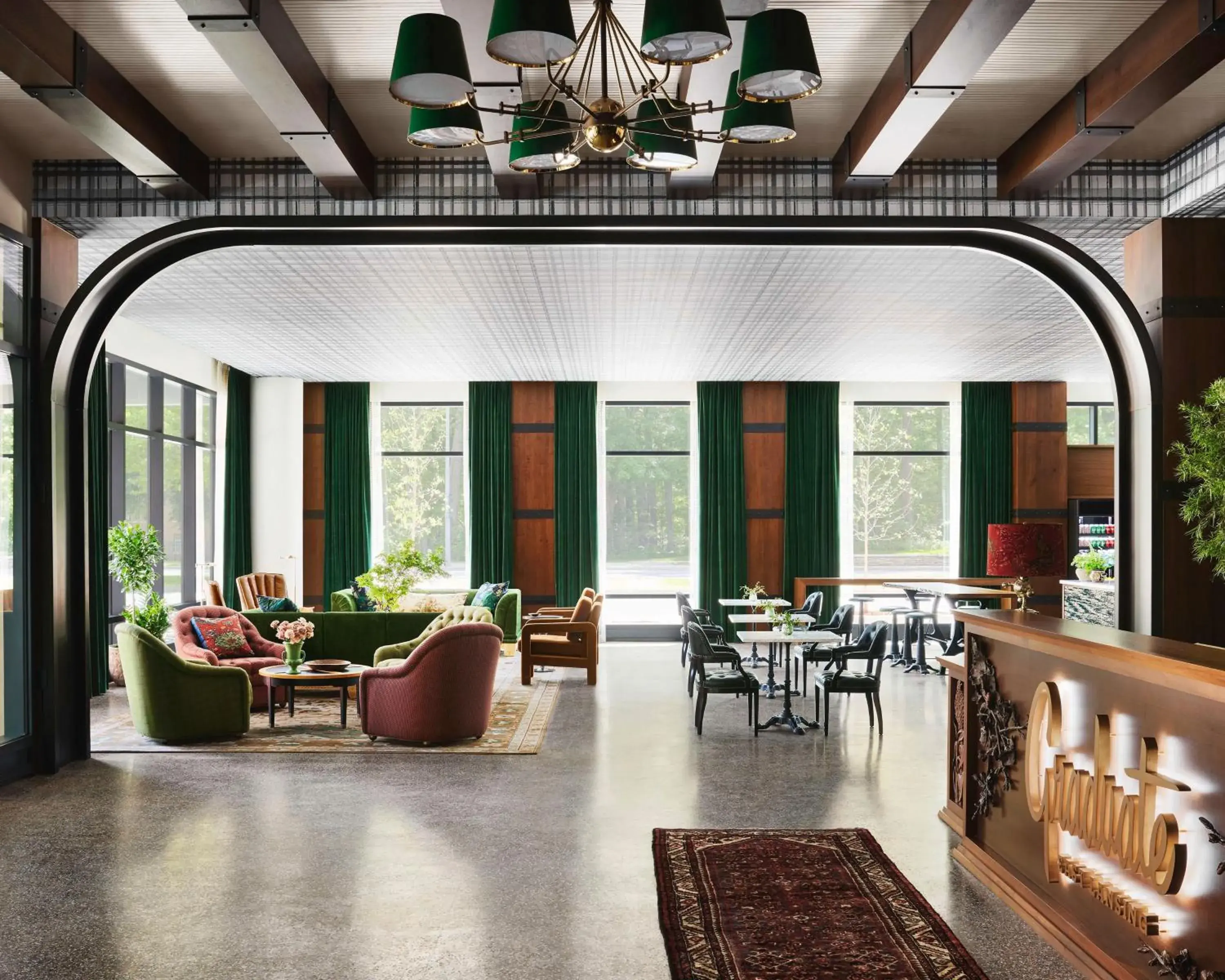 Lobby or reception in Graduate by Hilton East Lansing Lobby or reception in Graduate by Hilton East Lansing