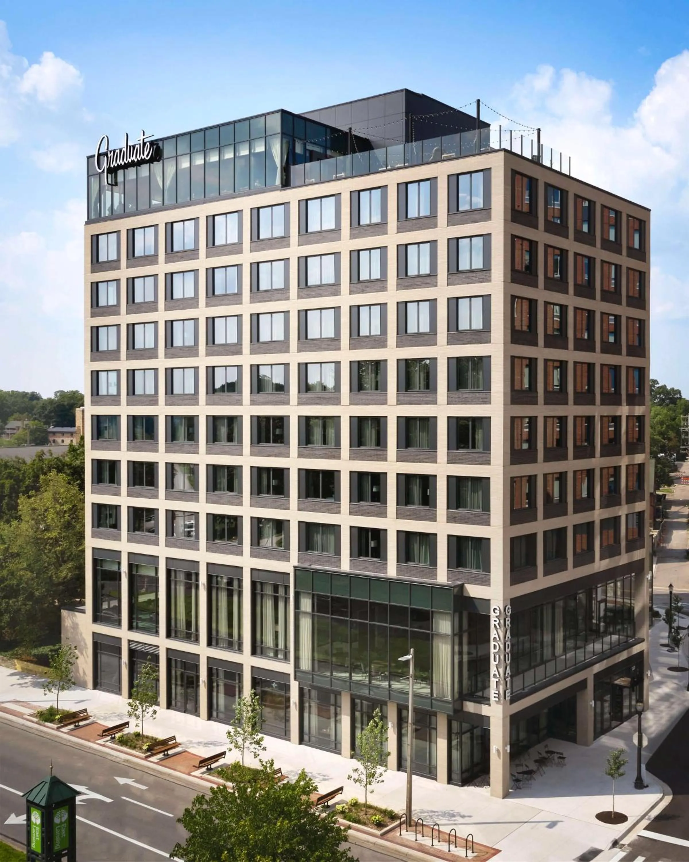 Property building in Graduate by Hilton East Lansing
