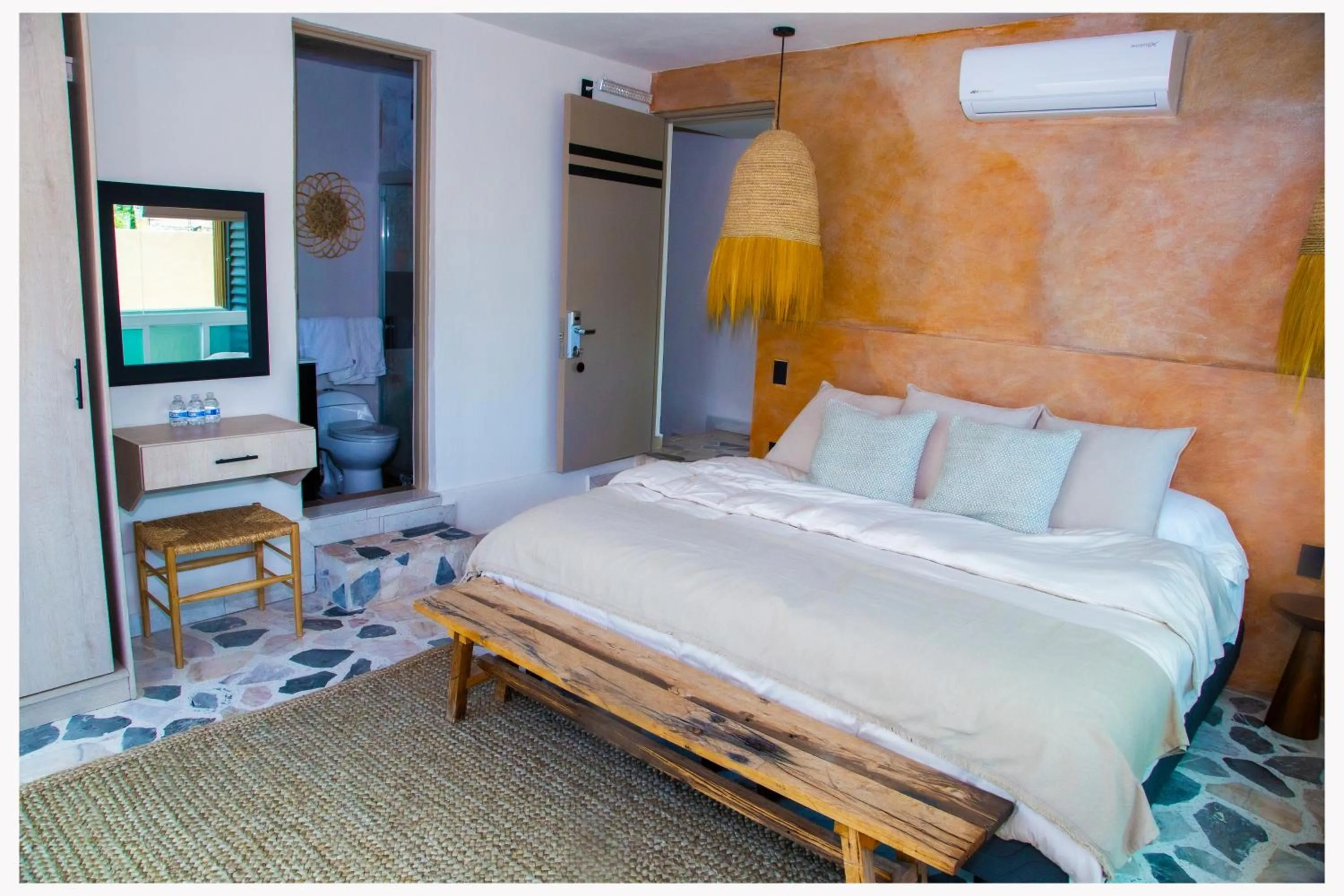 Bed in Hotel Mr Lion and SPA