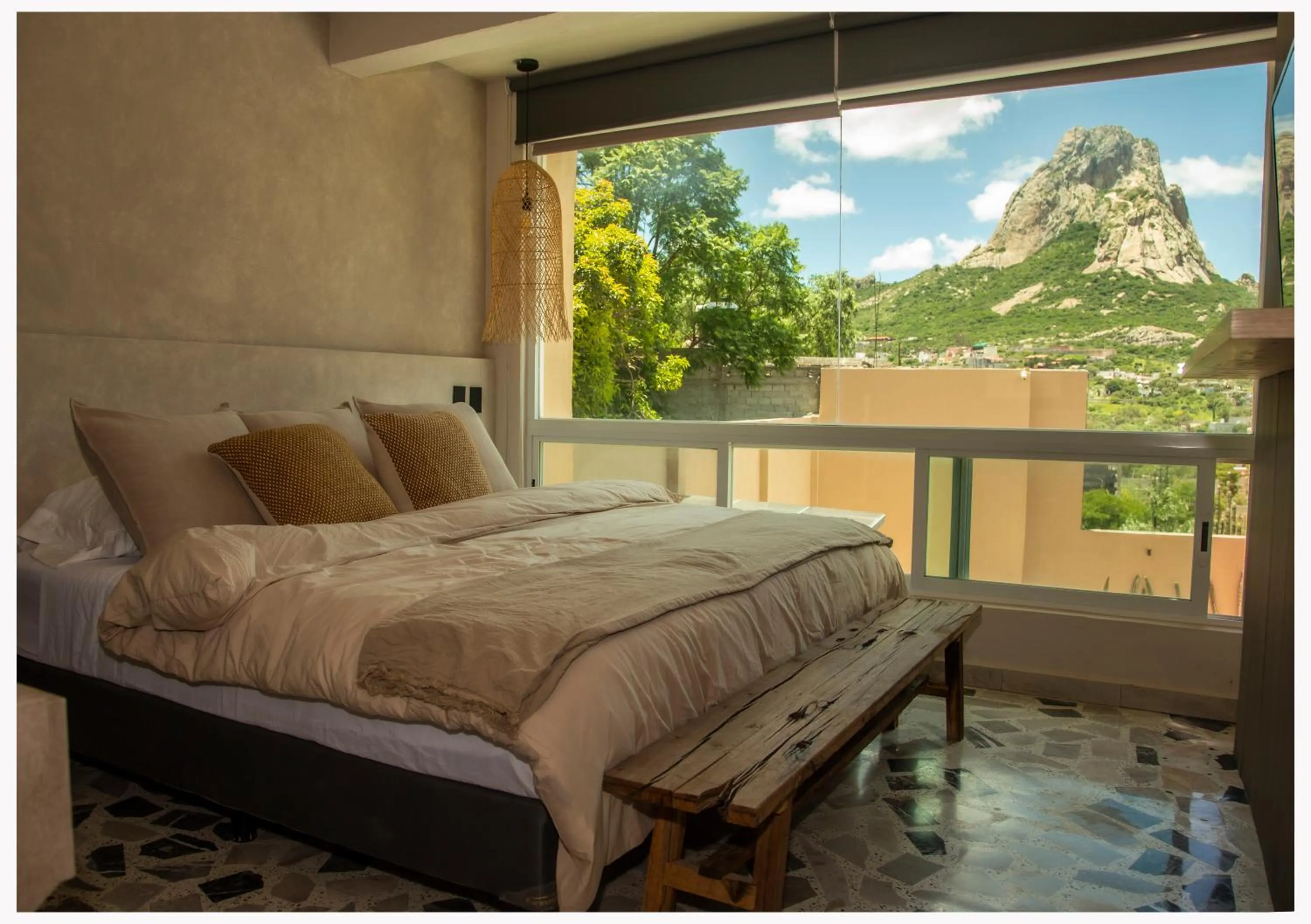 Bed in Hotel Mr Lion and SPA