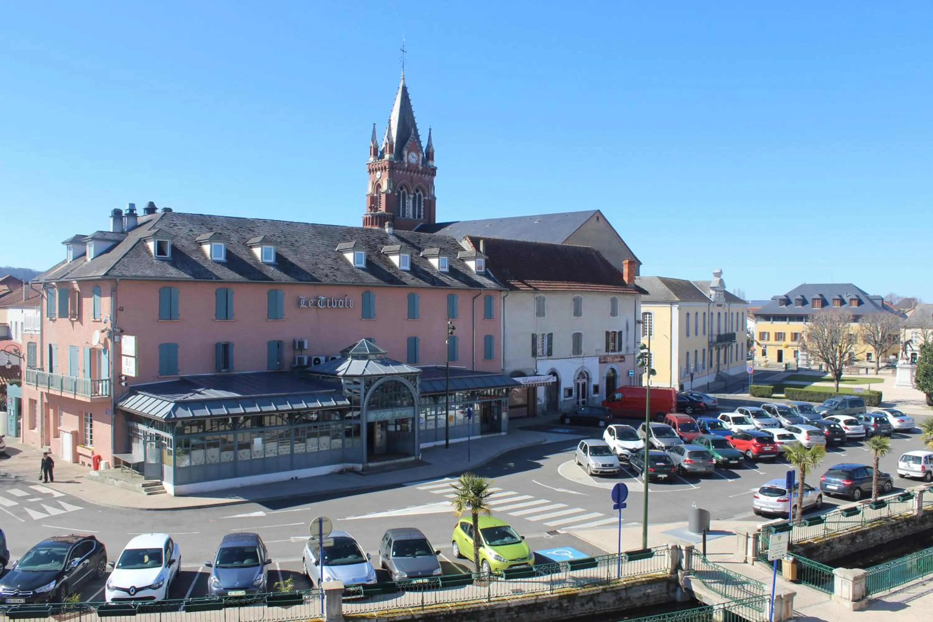 Bird's eye view in Hôtel Le Tivoli