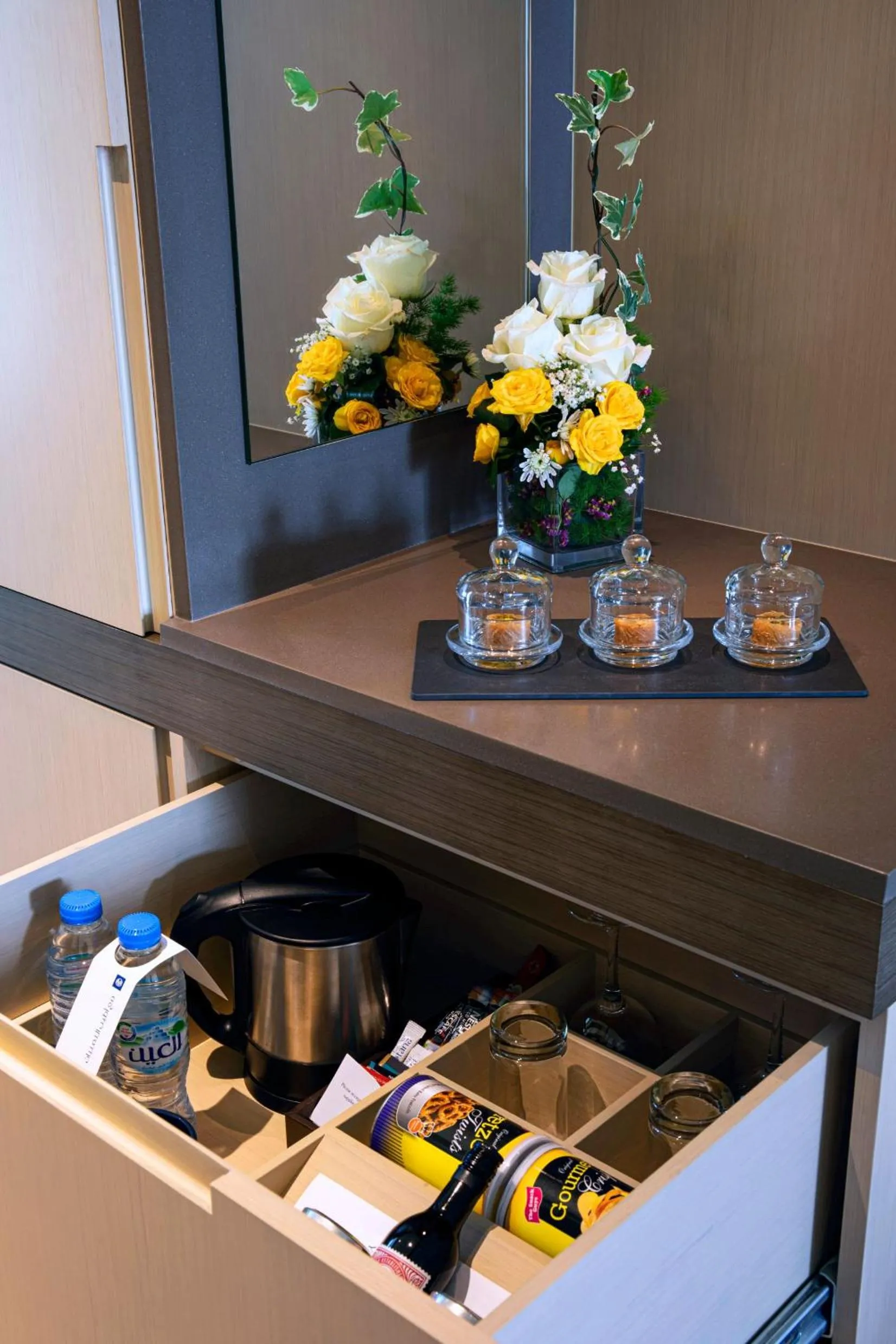 minibar in Fujairah Rotana Resort & Spa - Al Aqah Beach