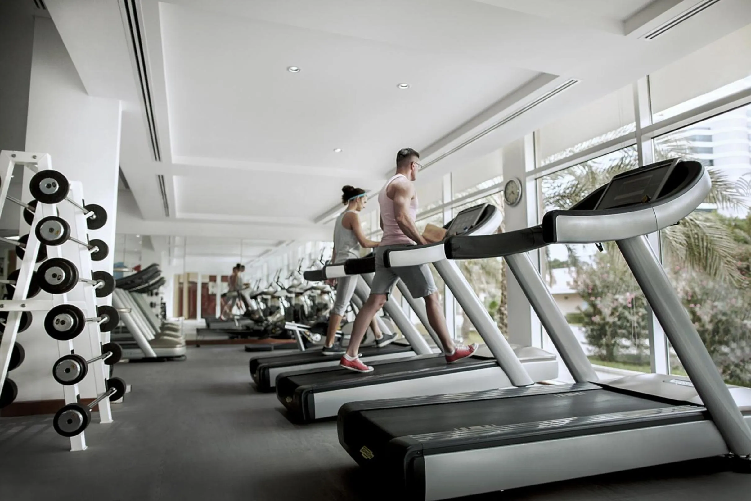 Fitness centre/facilities in Fujairah Rotana Resort & Spa - Al Aqah Beach